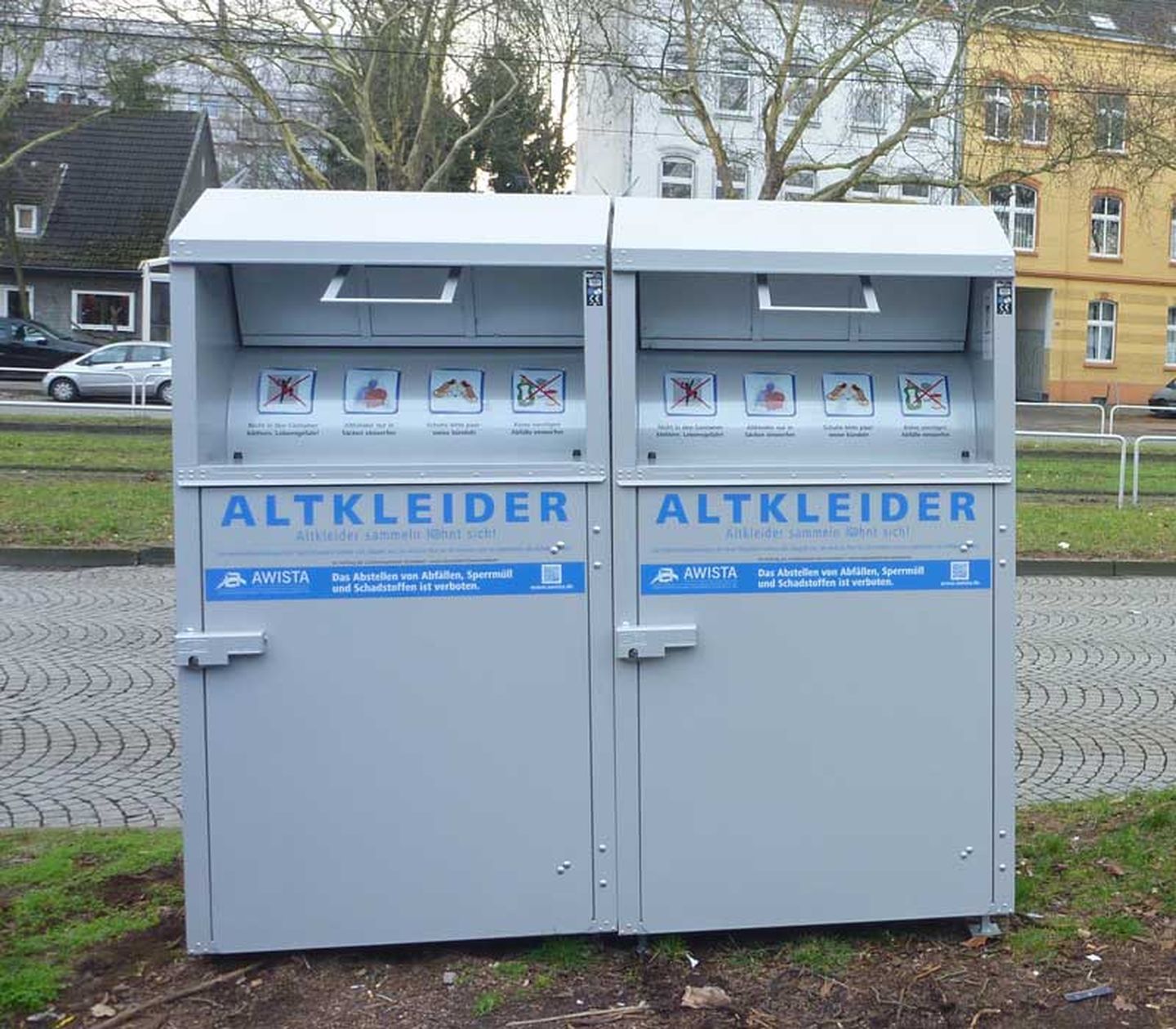 Altkleidercontainer Sensor