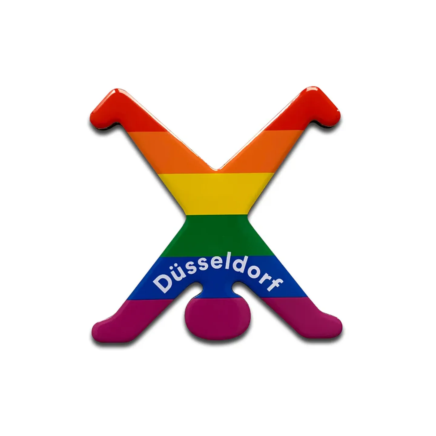 Magnet Radschläger in Regenbogen-Optik