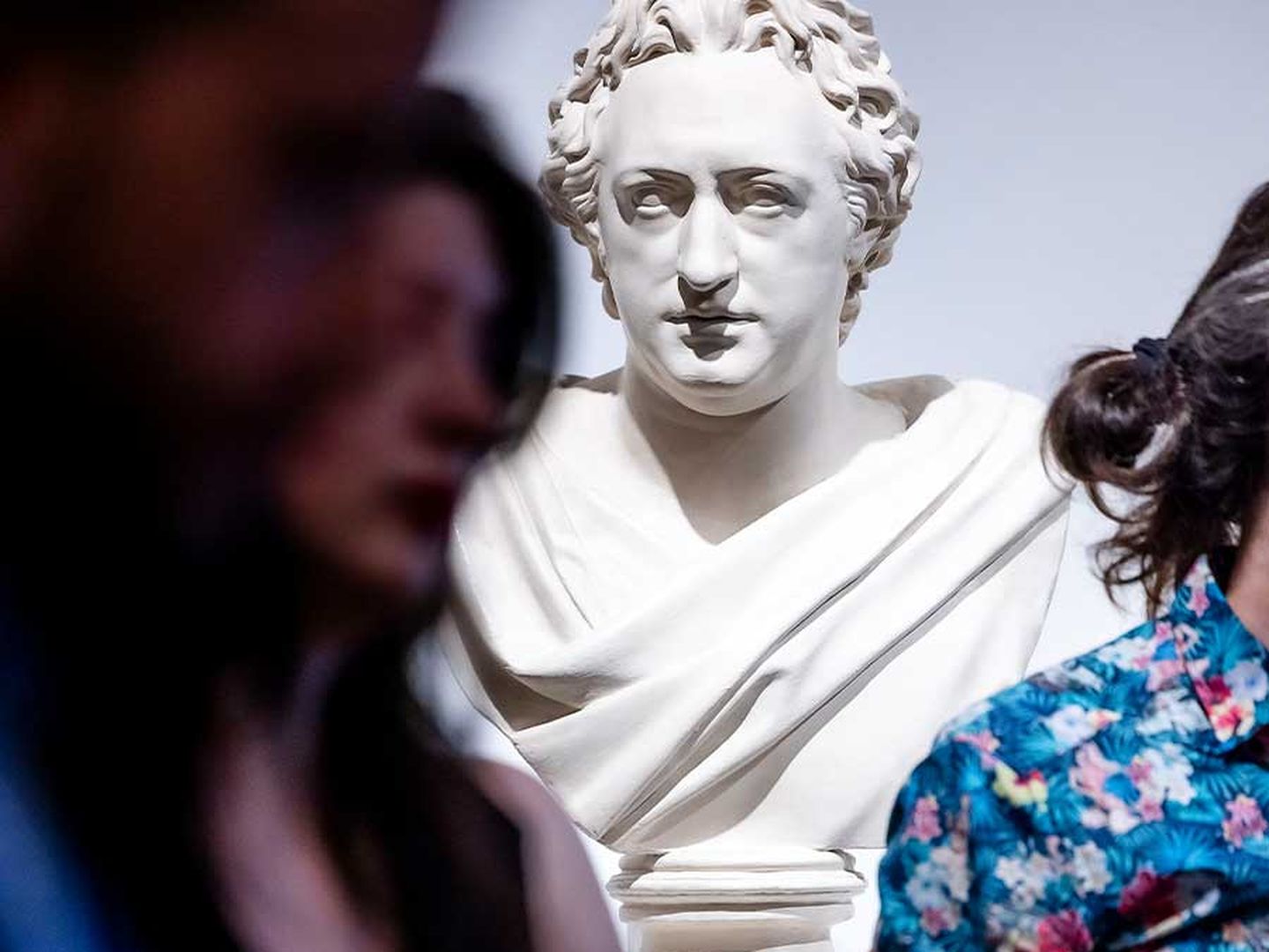 Goethe-Statue im Goethe-Museum in Düsseldorf ©Anne Orthen