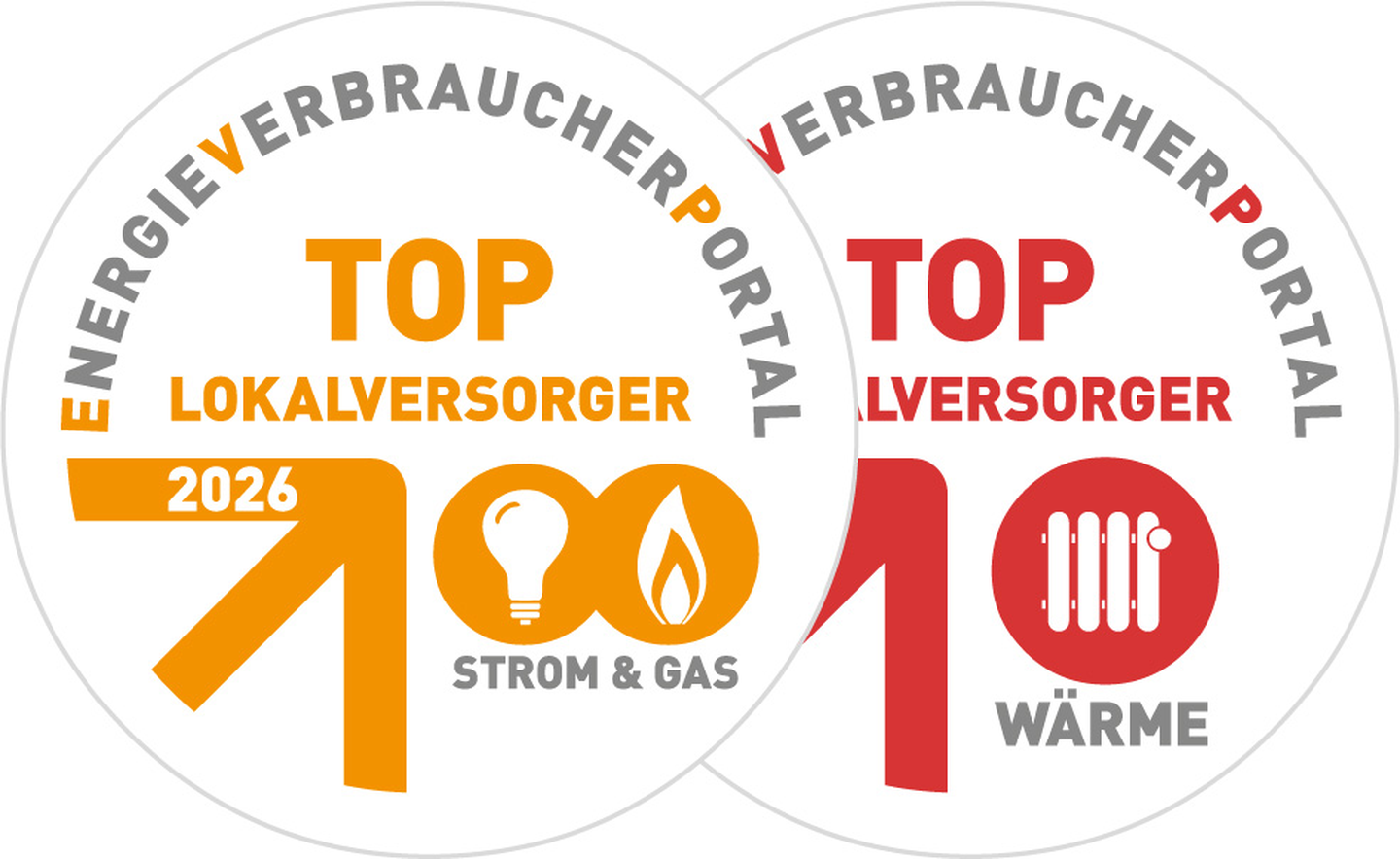 Top-Lokalversorger - Strom, Gas und Wärme (2023)