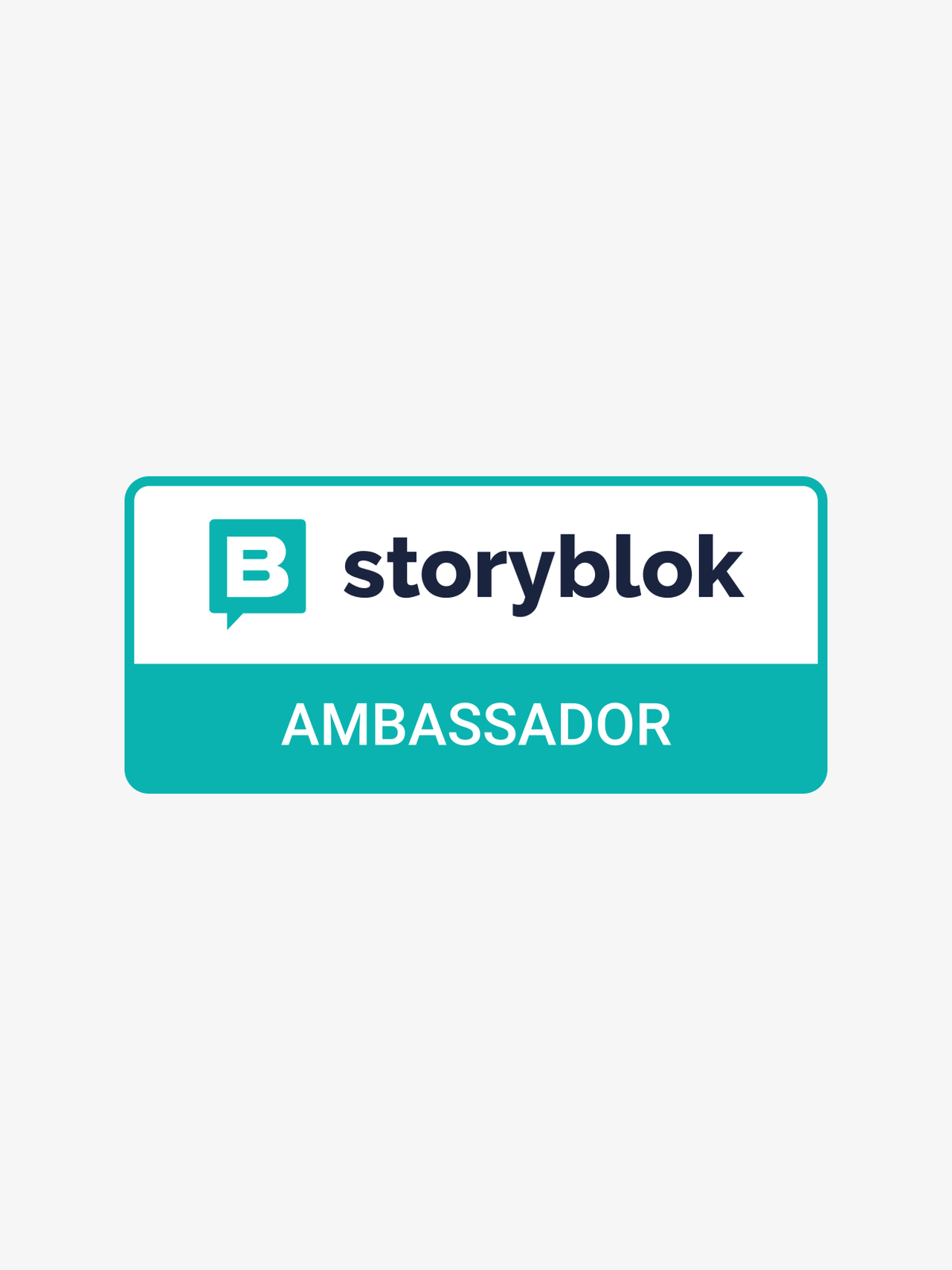 Ambassador Storyblok 