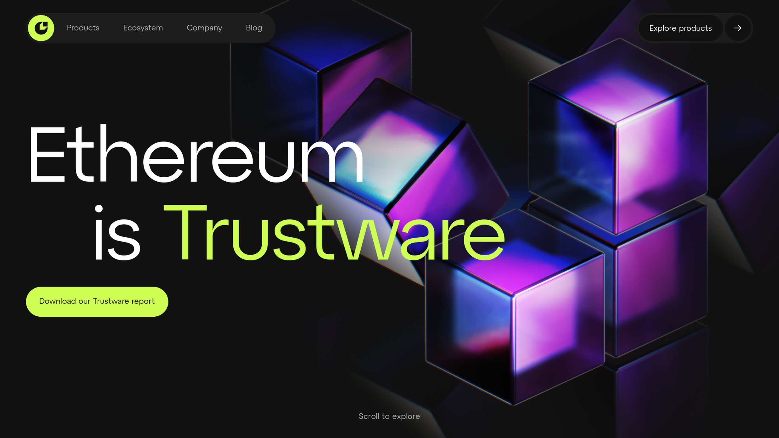 Consensys Trustware Page Hero