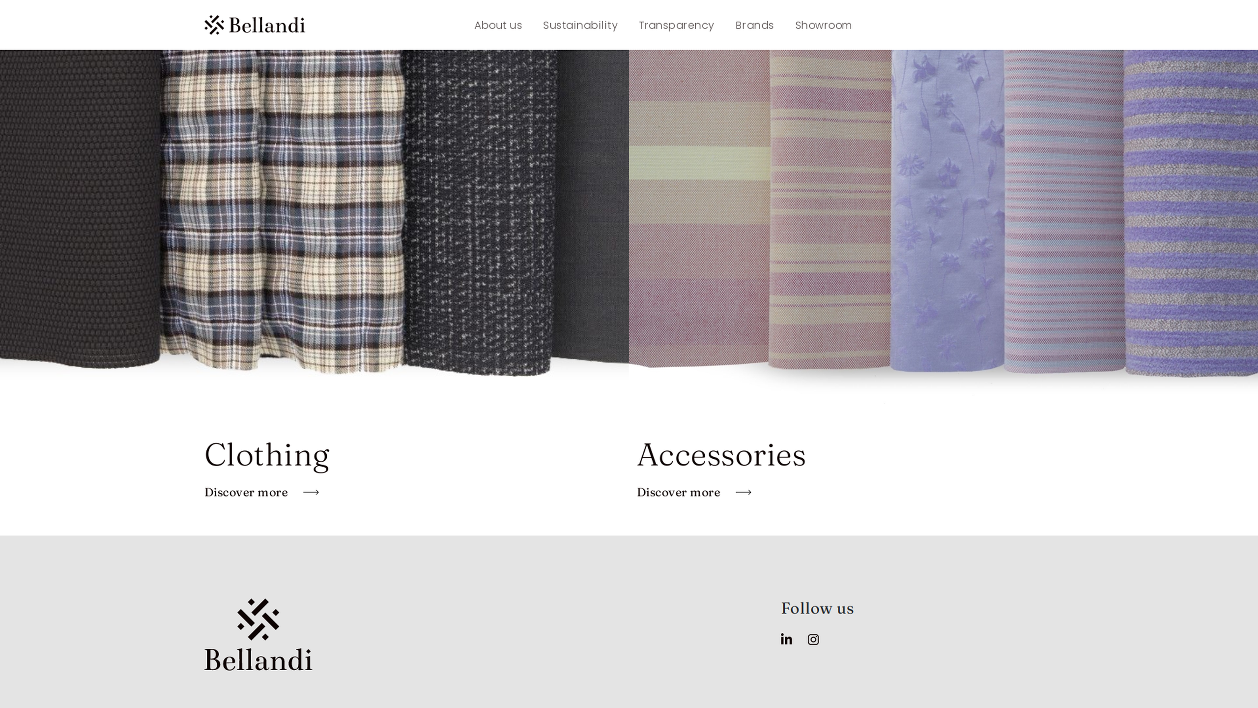 Bellandi Website Brands Page