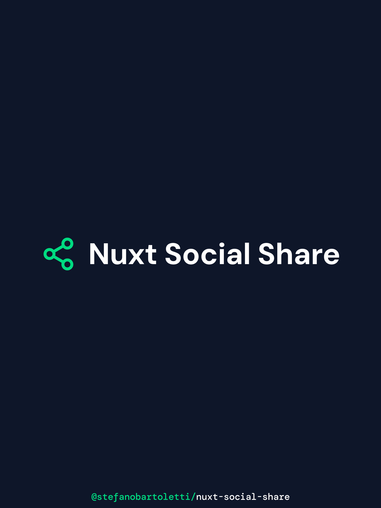Nuxt Social Share  Nuxt Module