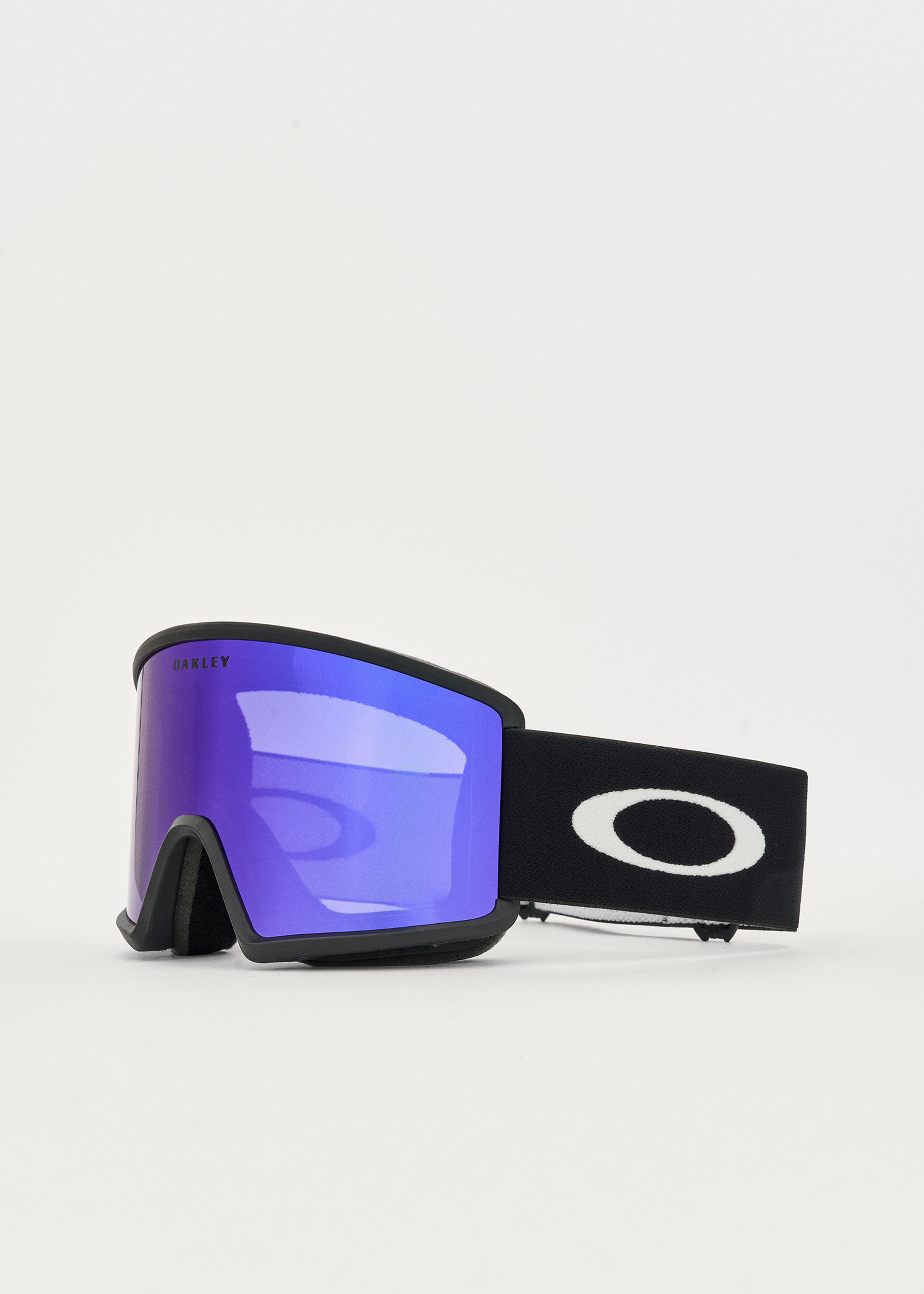 OAKLEYオークリーTarget Line L XL Matte Black Oakley Target Line L Matte Black / Violet Iridium Goggles
