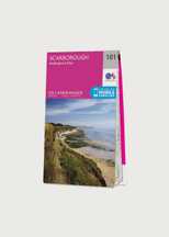 Scarborough, Bridlington & Filey - Landranger 101 Map