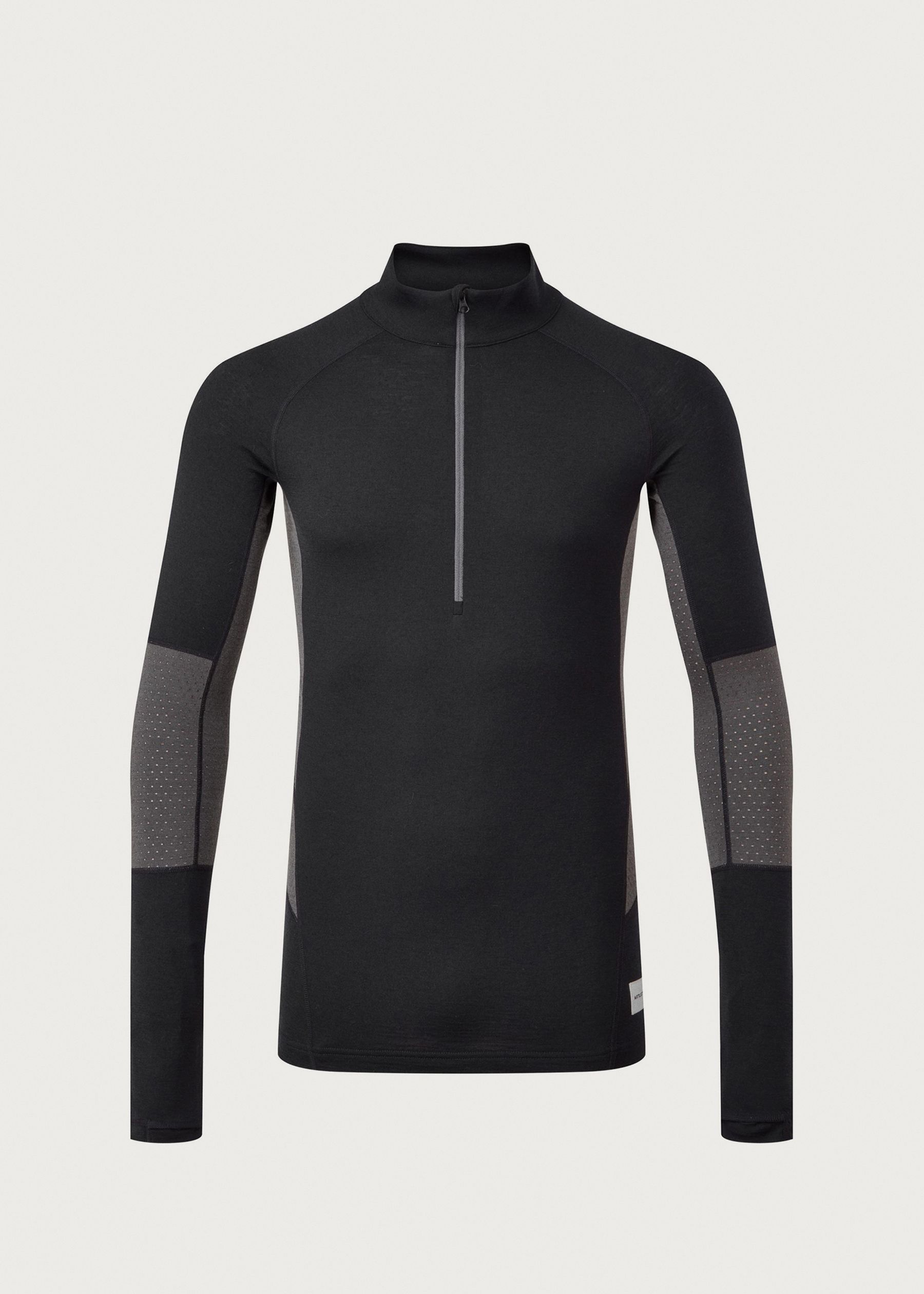 Image - 1 - Darkhorse 185 Zoned Merino Long Sleeve Zip Neck