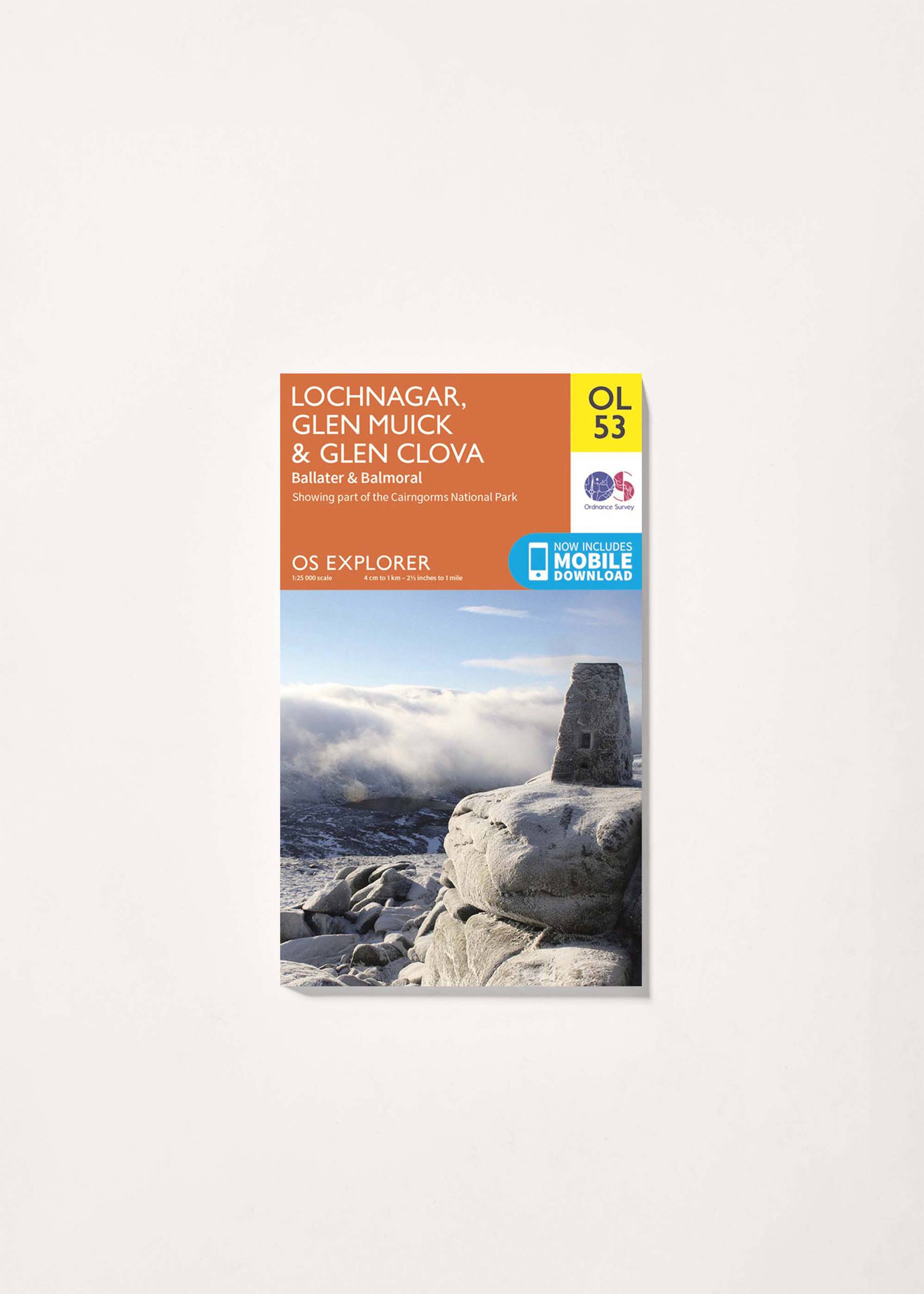 Image - 3 - Lochnagar, Glen Muick & Glen Clova - OS Explorer OL53 Map