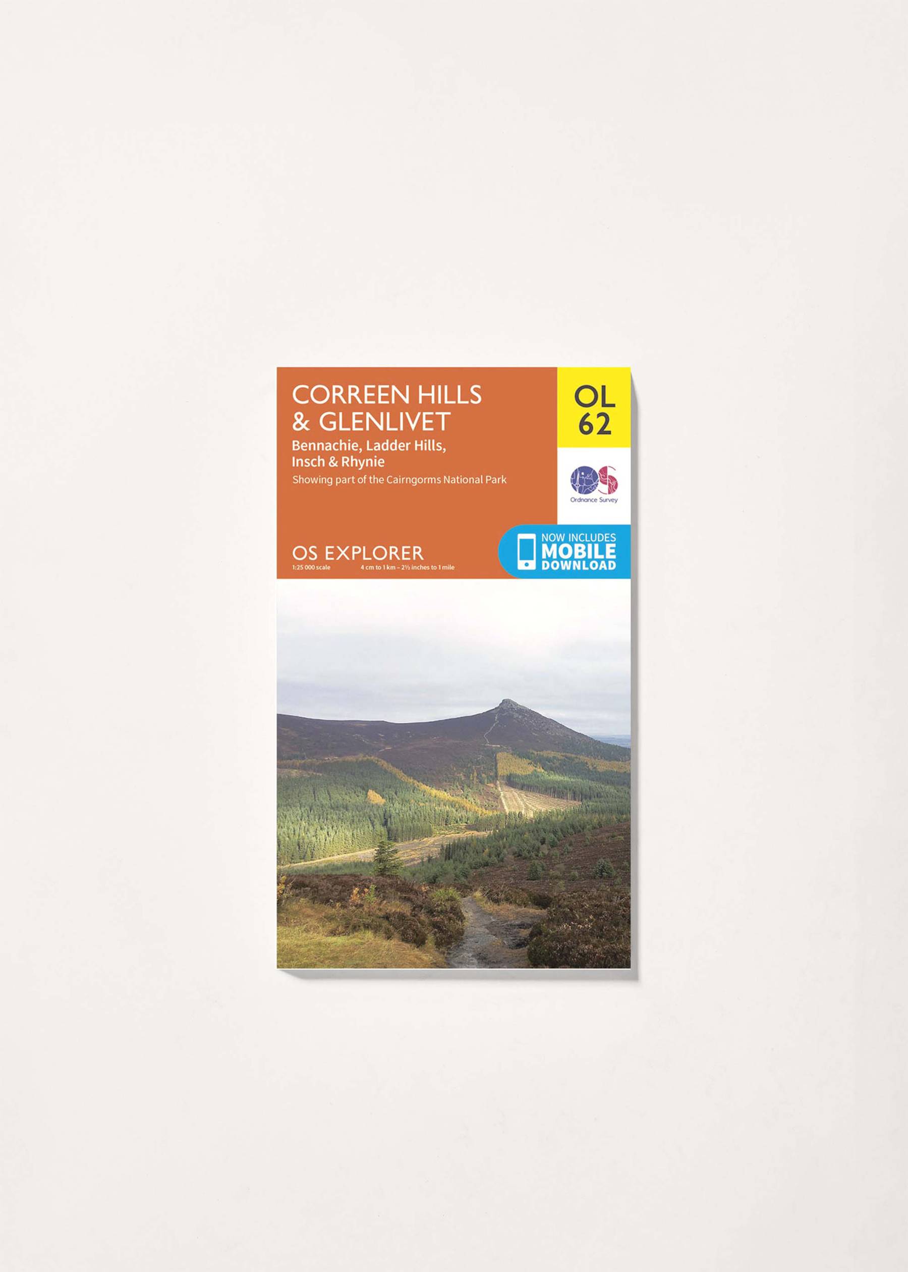 Image - 3 - Coreen Hills & Glenlivet - OS Explorer OL62 Map