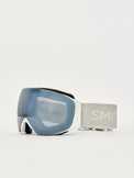 I/O MAG S White Vapor / ChromaPop Sun Platinum Mirror + ChromaPop Storm Blue Sensor Mirror Goggles