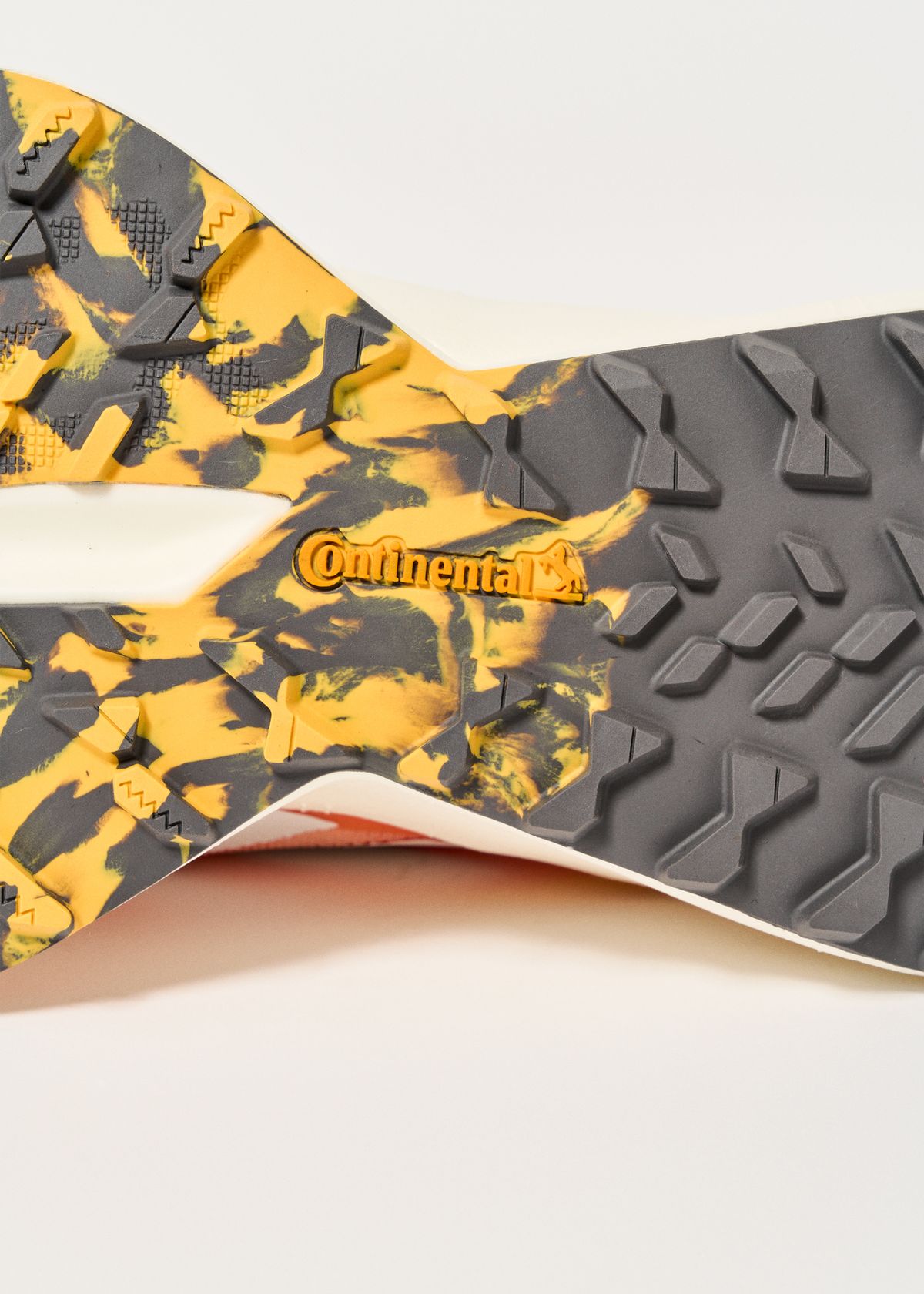 Continental rubber outsole