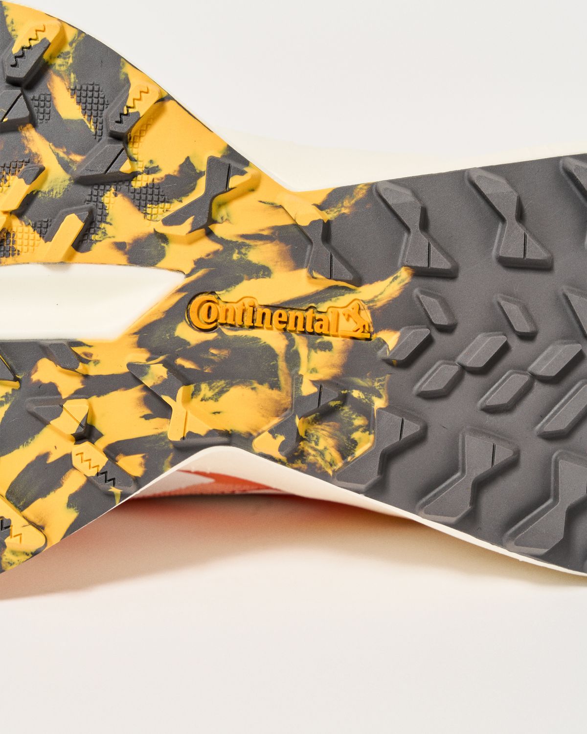 Continental rubber outsole