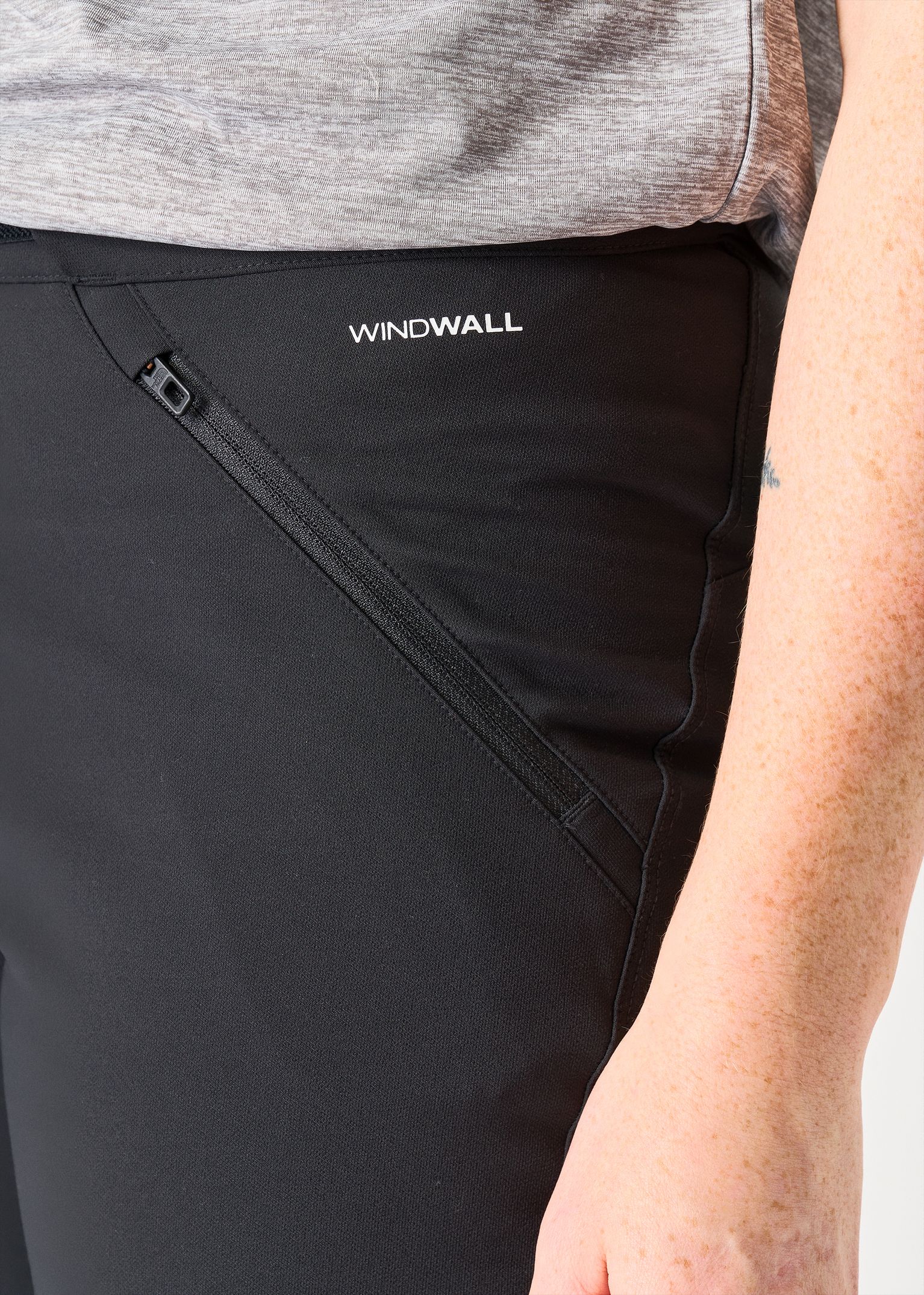Zipped hand pockets