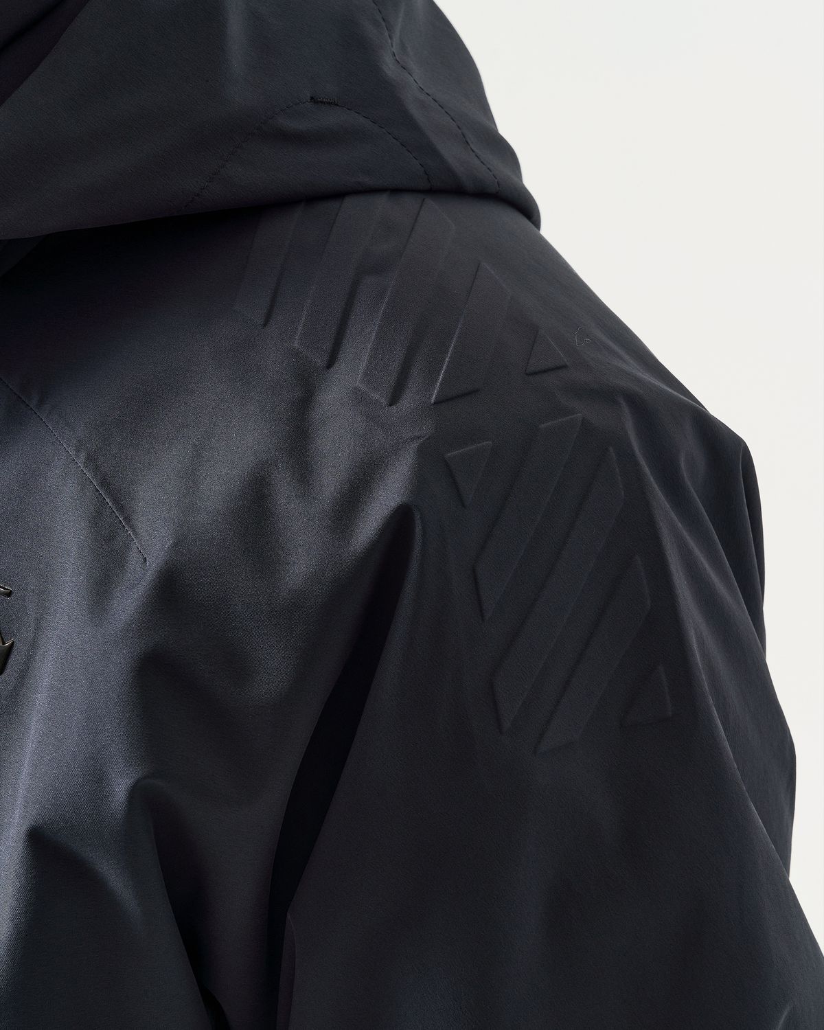 Compressed foam in shoulder areas