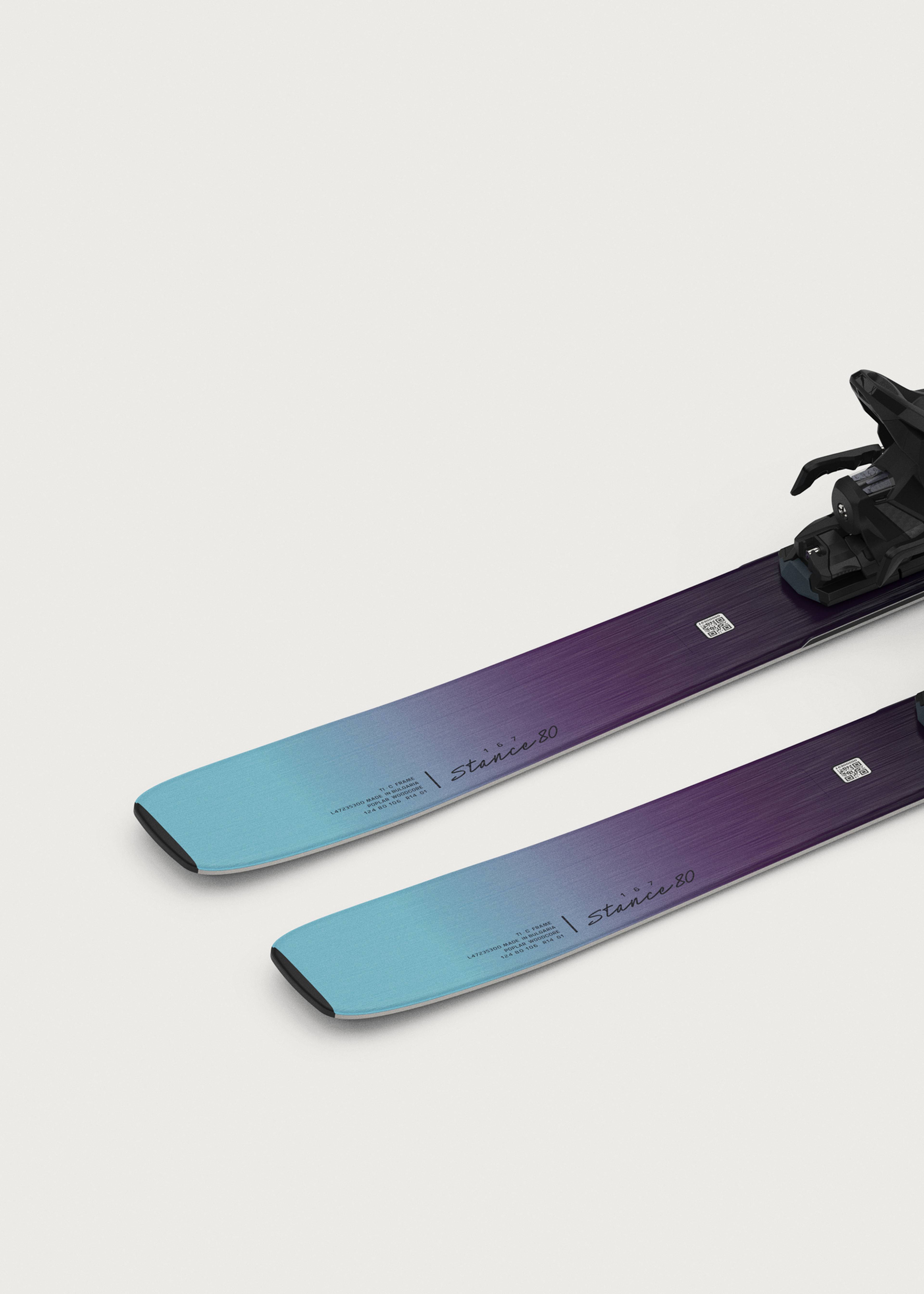 Salomon Stance W 80 Skis + M 10 GW Bindings