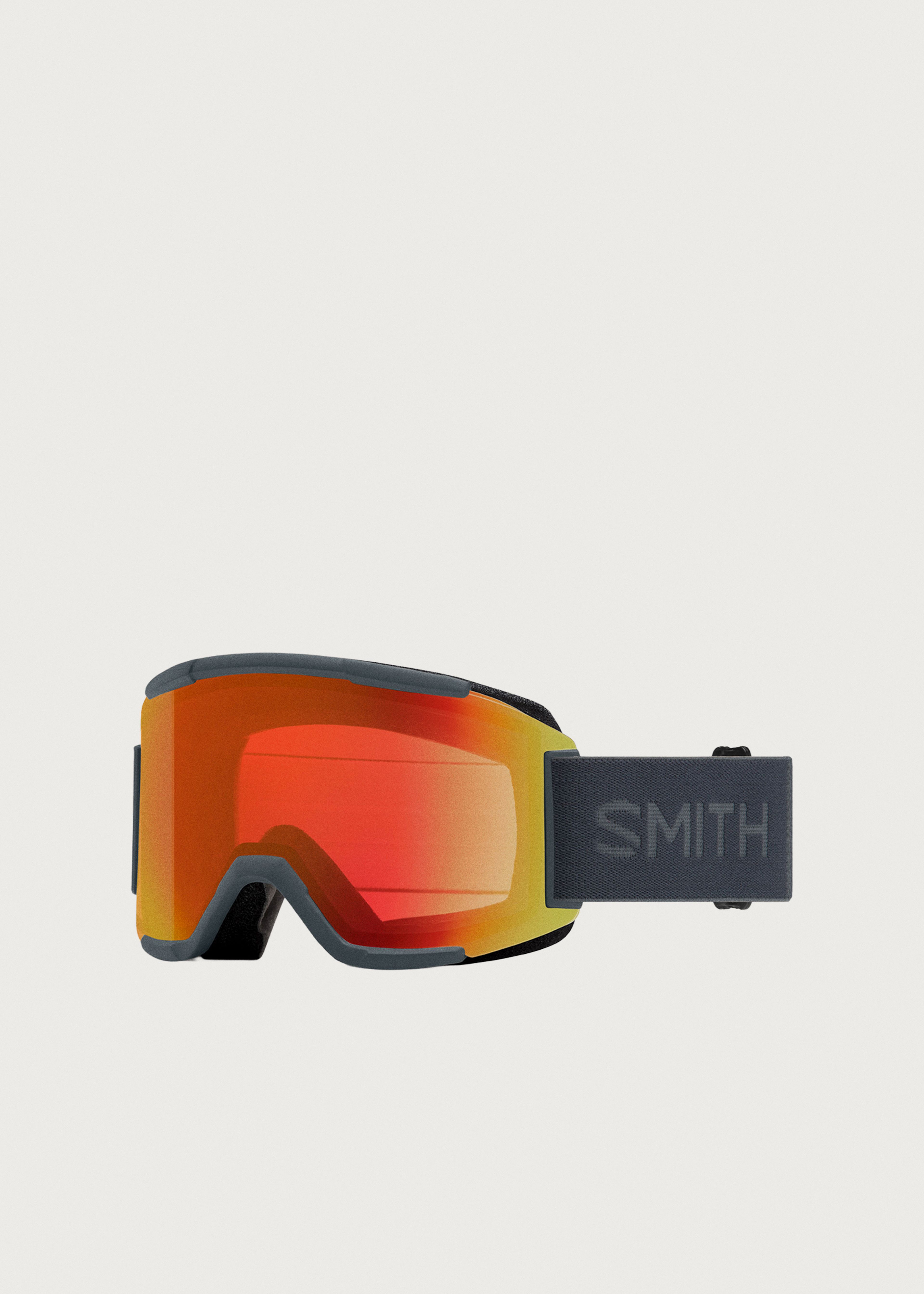 Smith Squad Slate / ChromaPop Everyday Red Mirror Goggles