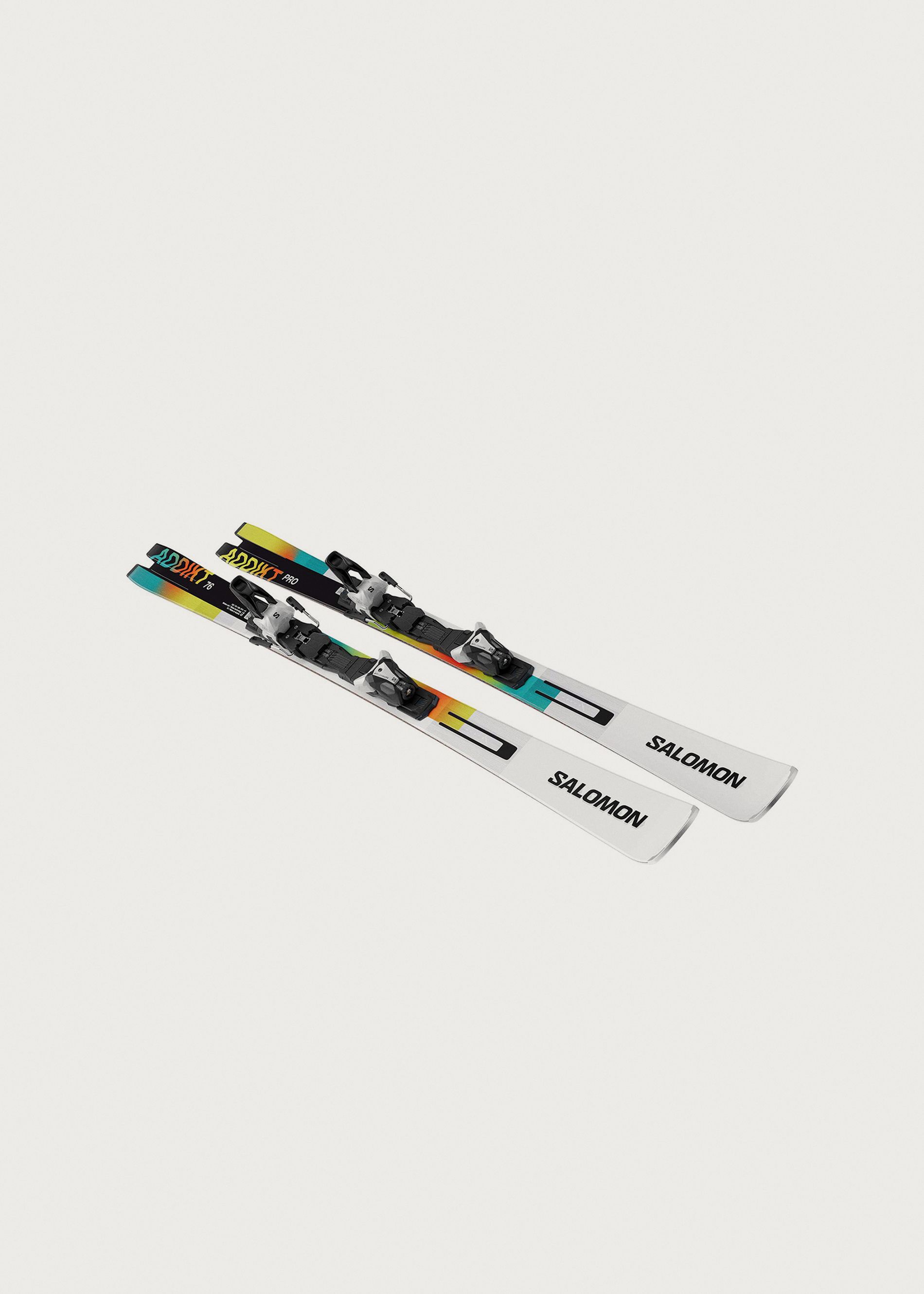 Salomon Addikt Pro 76 Skis + MI12 GW Bindings 2025