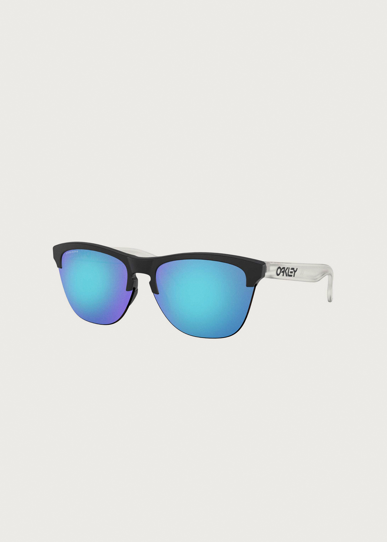 Oakley Frogskins Lite Matte Black / Prizm Sapphire Sunglasses