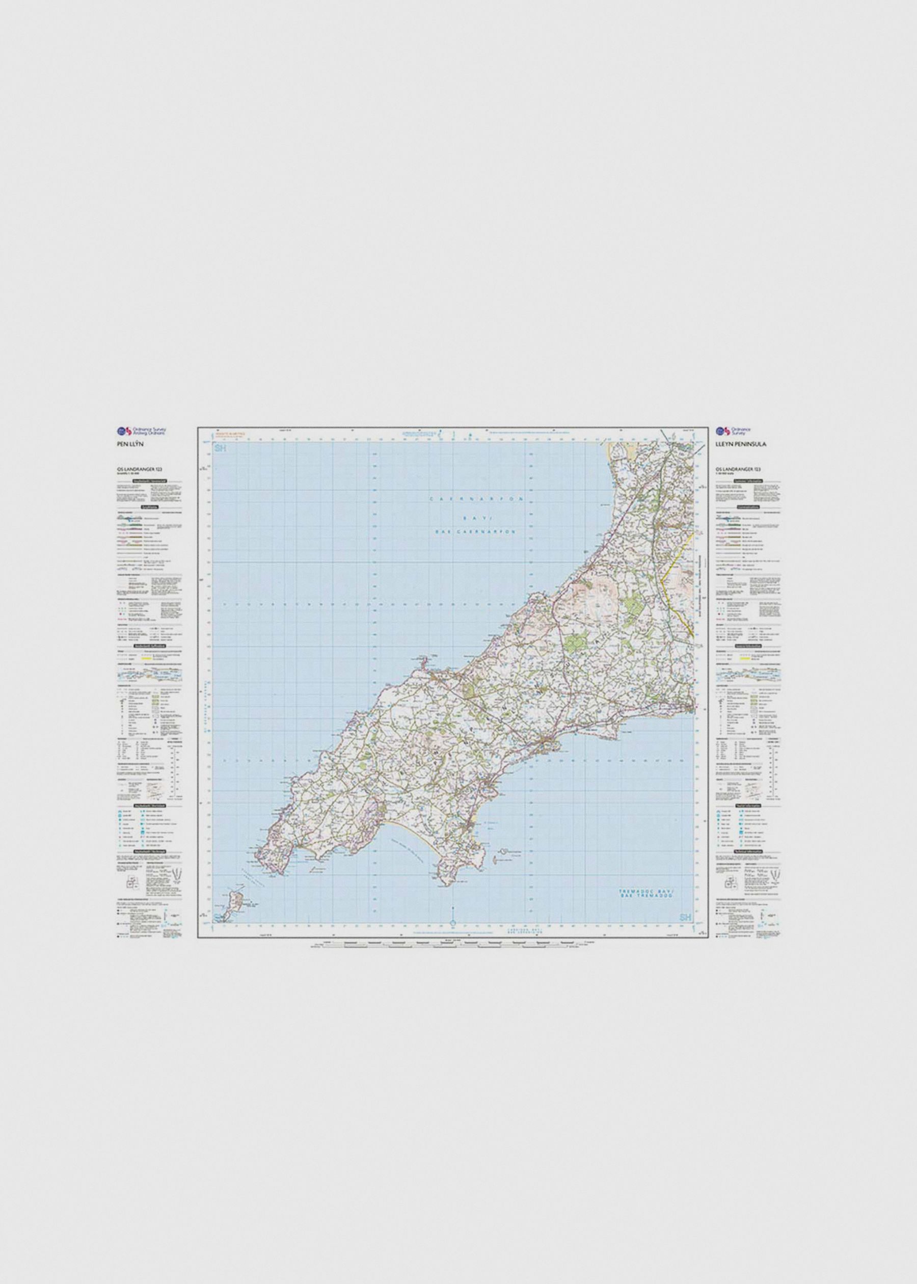 Image - 3 - Lleyn Peninsula - Landranger 123 Map