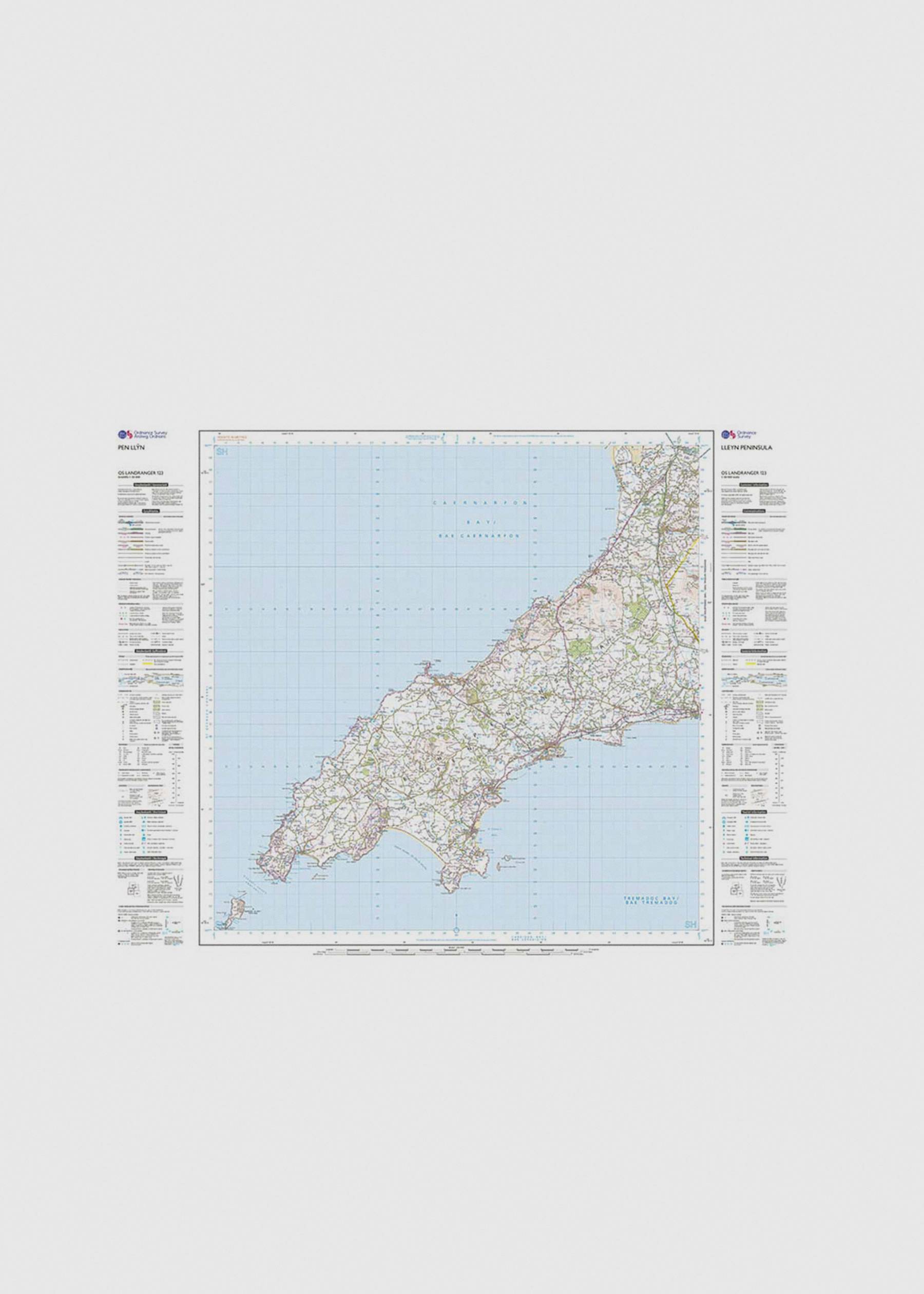 Image - 3 - Lleyn Peninsula - Landranger 123 Map