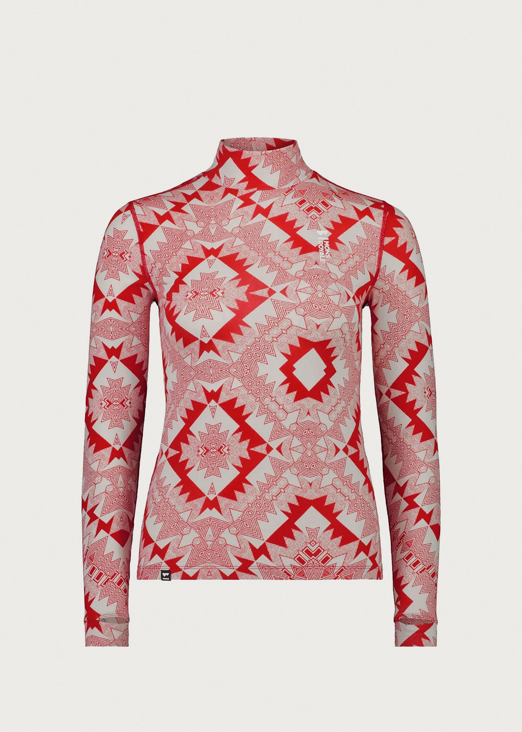 Image - 1 - Cascade Merino Flex 200 Mock Neck Long Sleeve T-Shirt