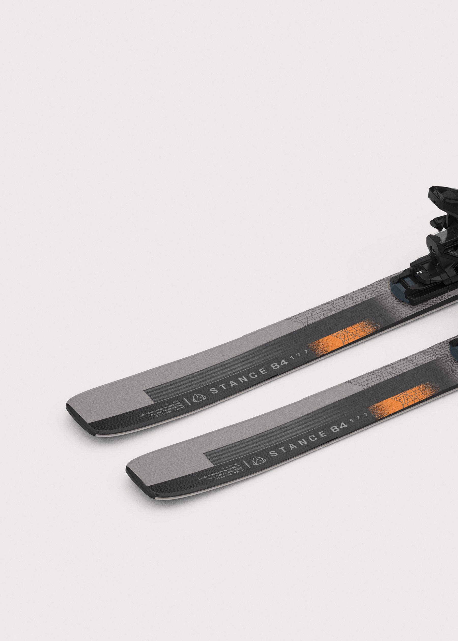 Salomon Stance 84 Skis + M 12 GW Bindings