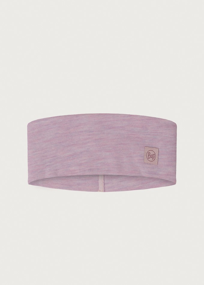 Buff Merino Fleece Neck Warmer - Lilac Sand