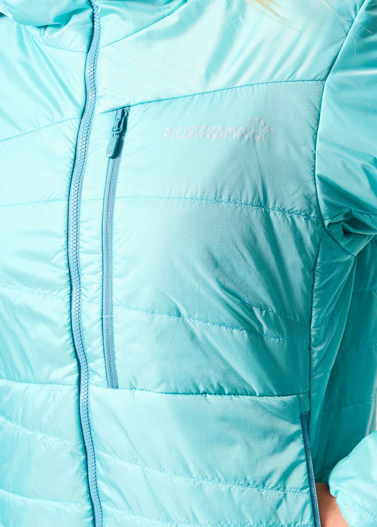 Zipped chest pocket