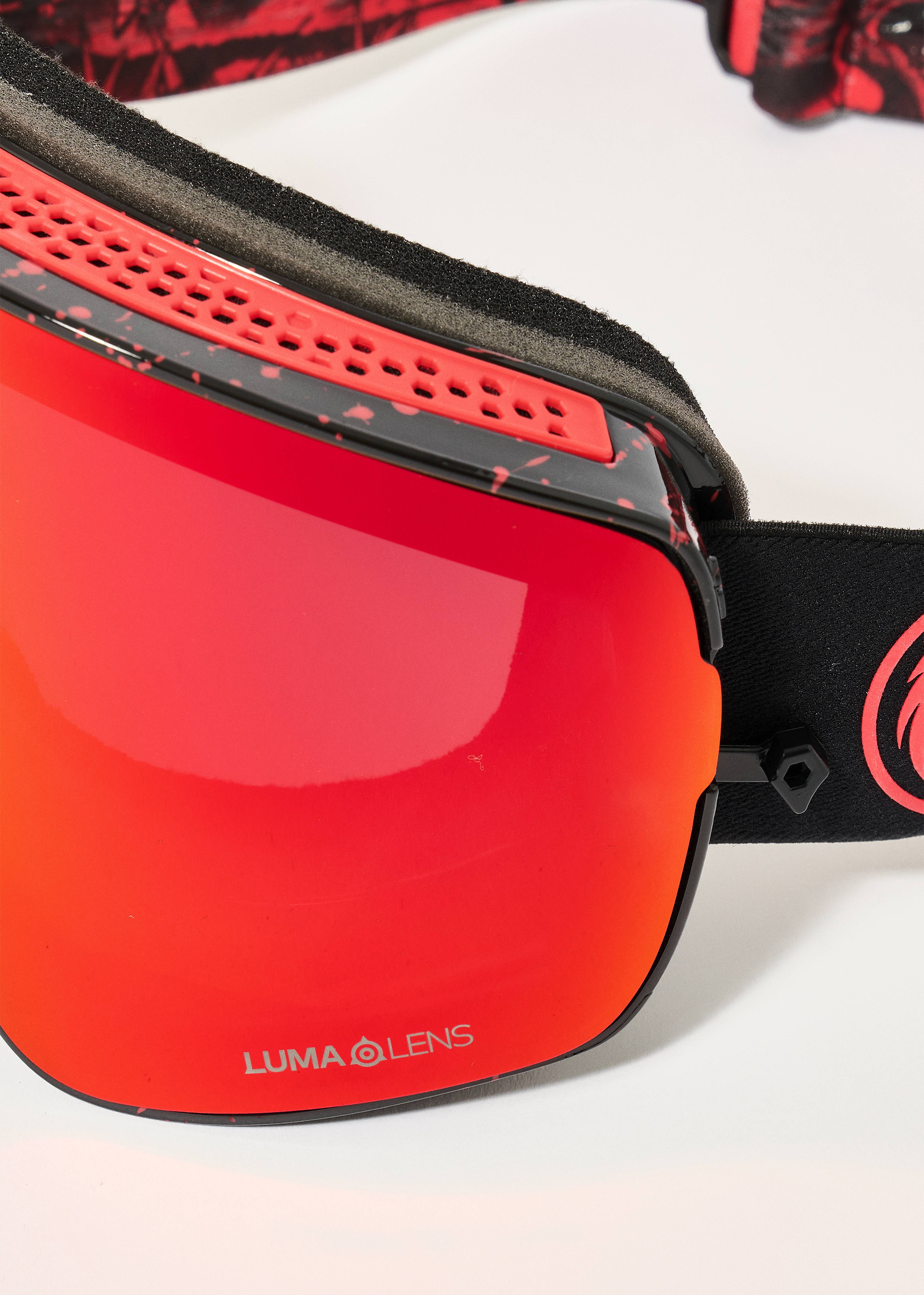 Dragon NFX2 Kaiju / Lumalens Red Ionized Goggles