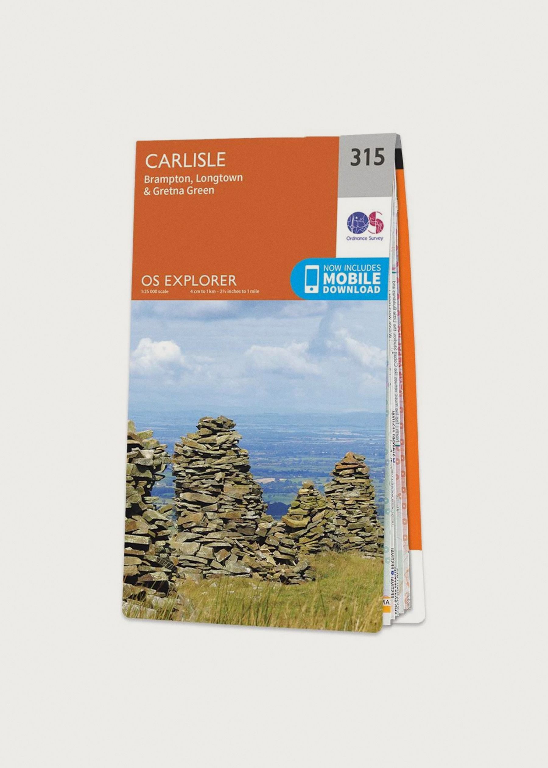 Image - 1 - Carlisle, Brampton, Longtown & Gretna Green - Explorer 315 Map