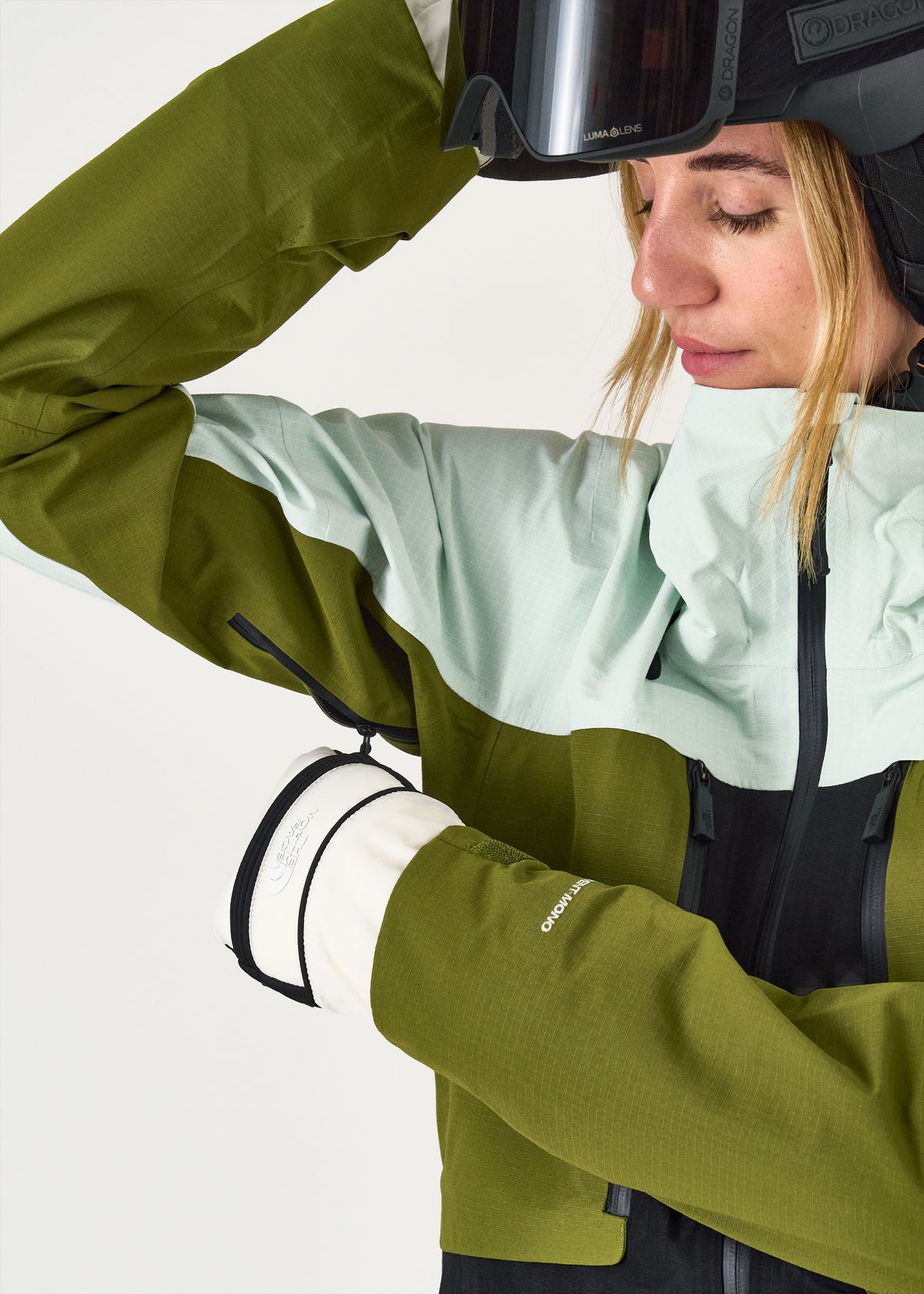 Underarm Venting Zips