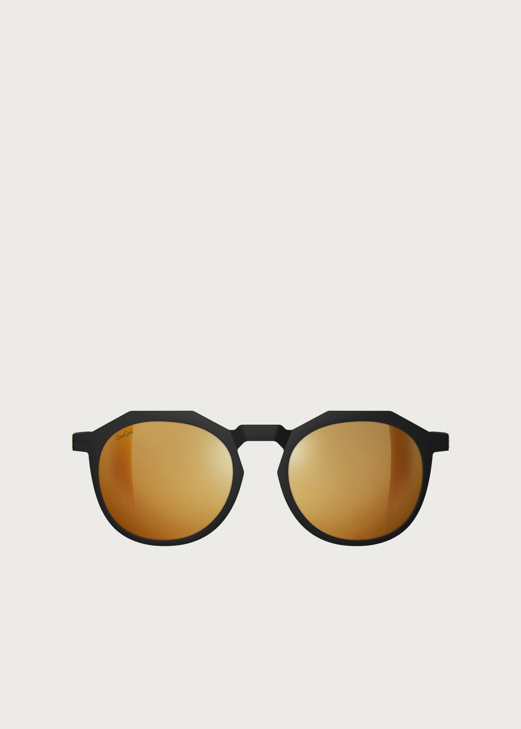 Image - 1 - Zephyrs Matte Black / 8KO Gold Polarised Sunglasses