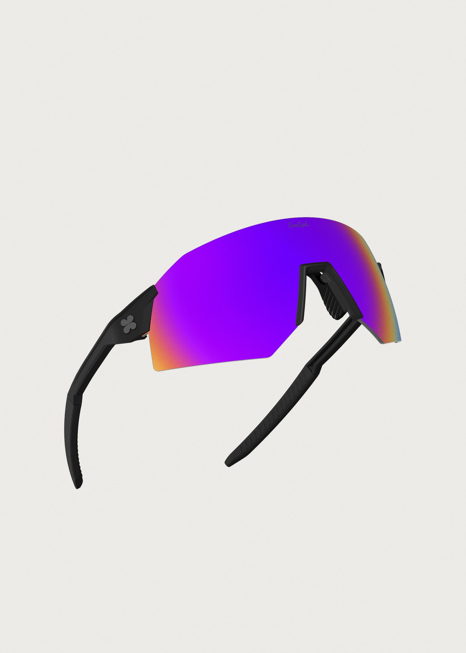 Image - 3 - Ultras Matte Black / 8KO Purple Sunglasses