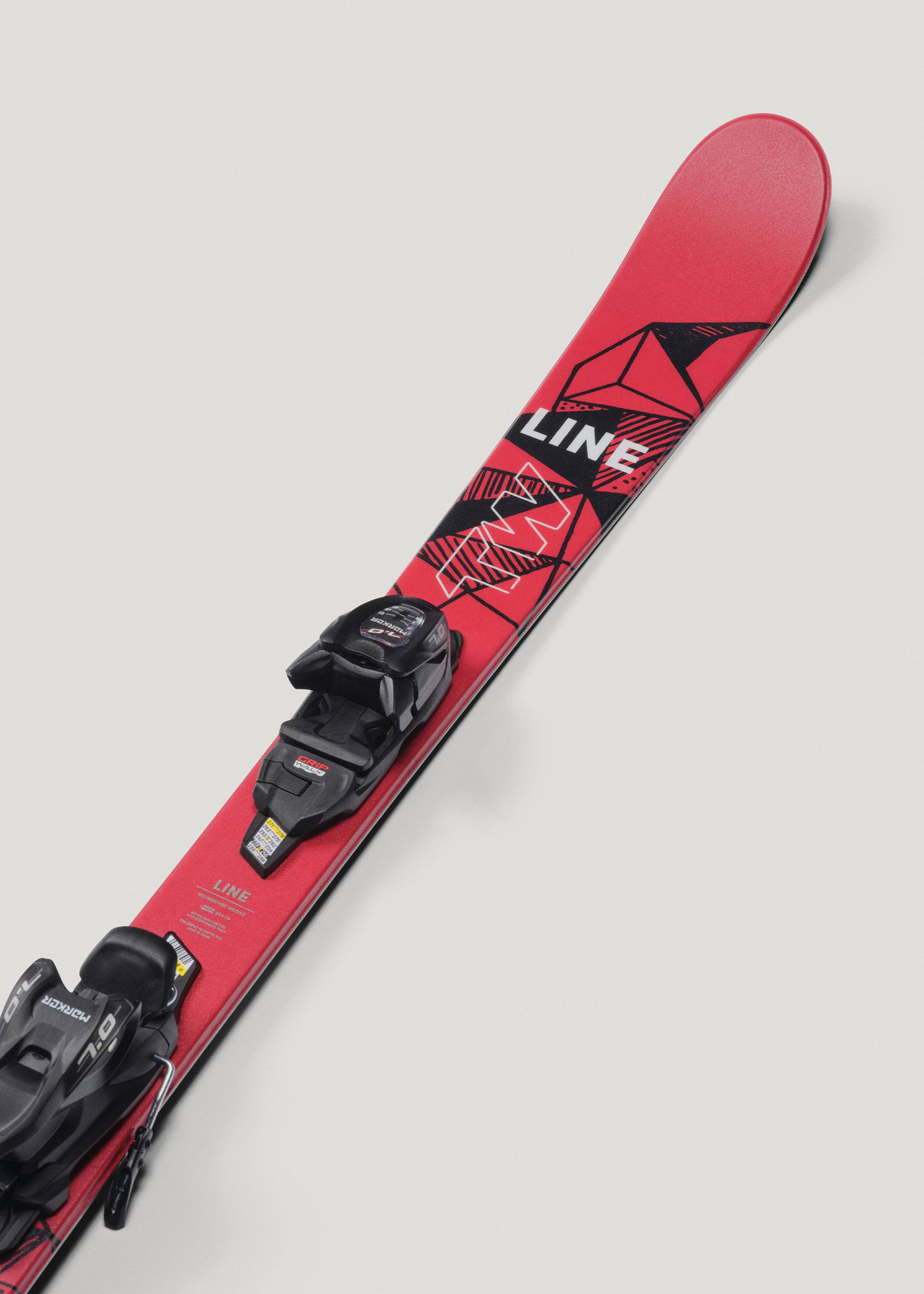 Line Wallisch Shorty Skis + FDT 4.5 GW Kids' Bindings
