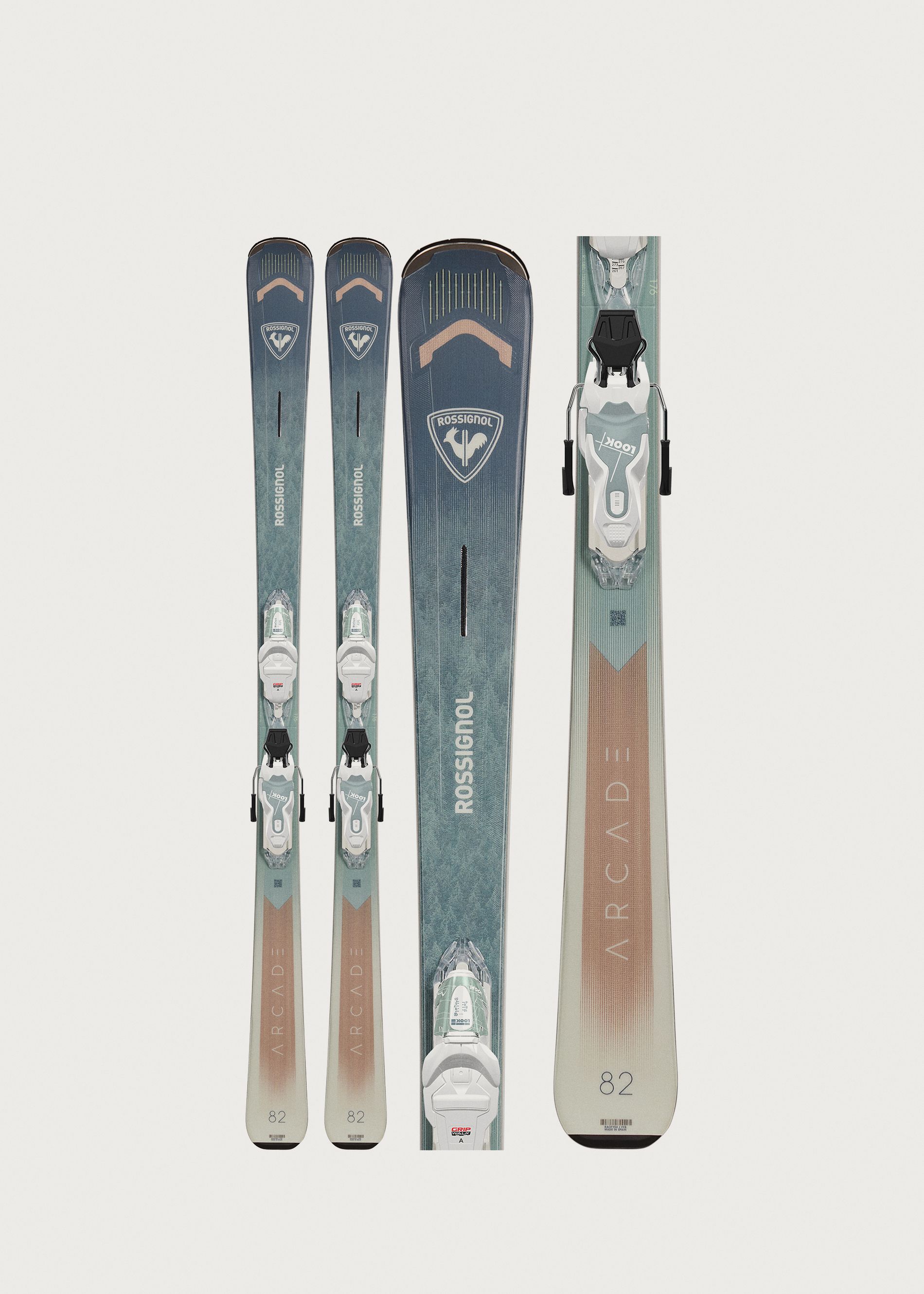 Rossignol Arcade W 82 Skis + Xpress W 11 GW Bindings