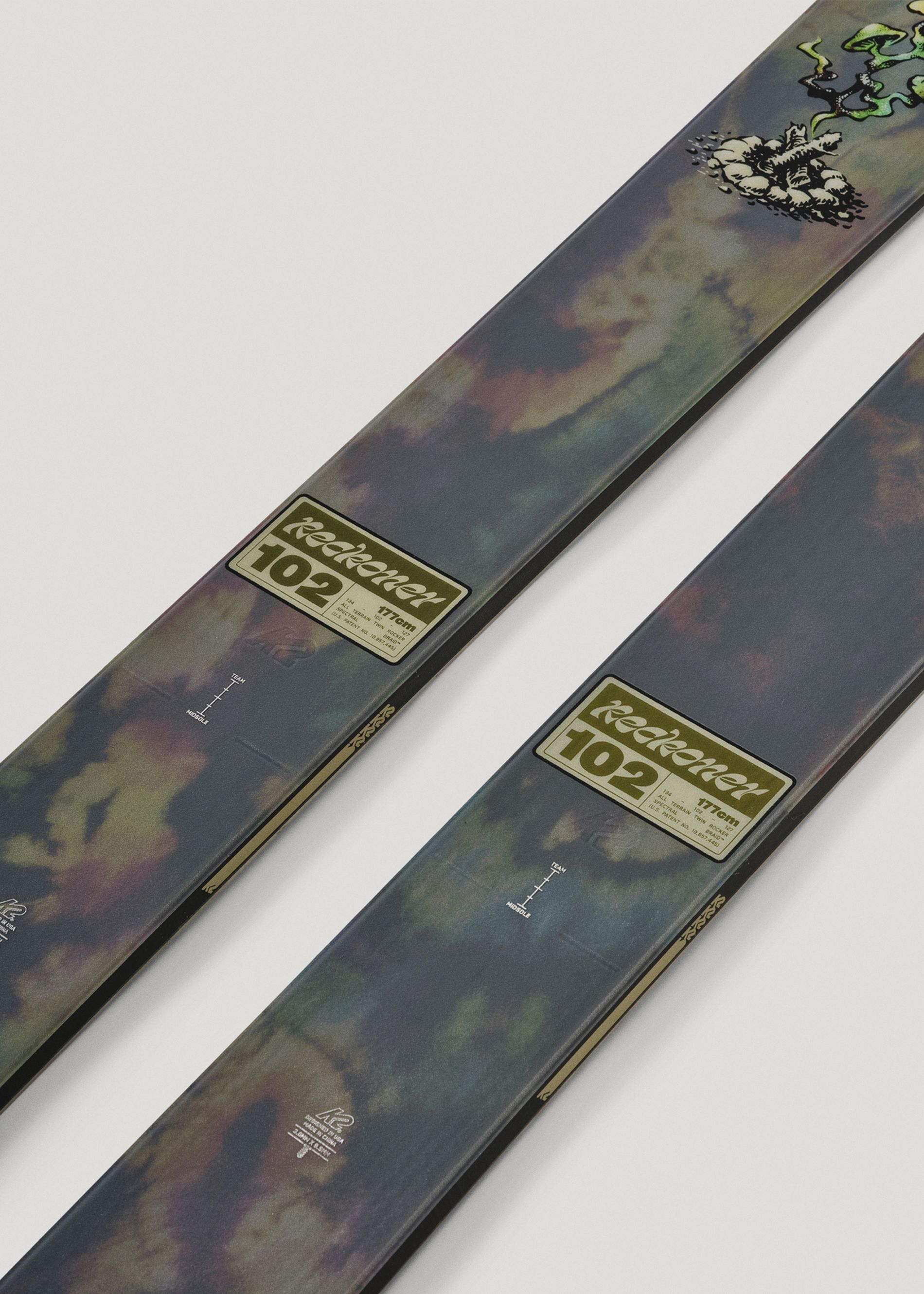 K2 Reckoner 102 Skis