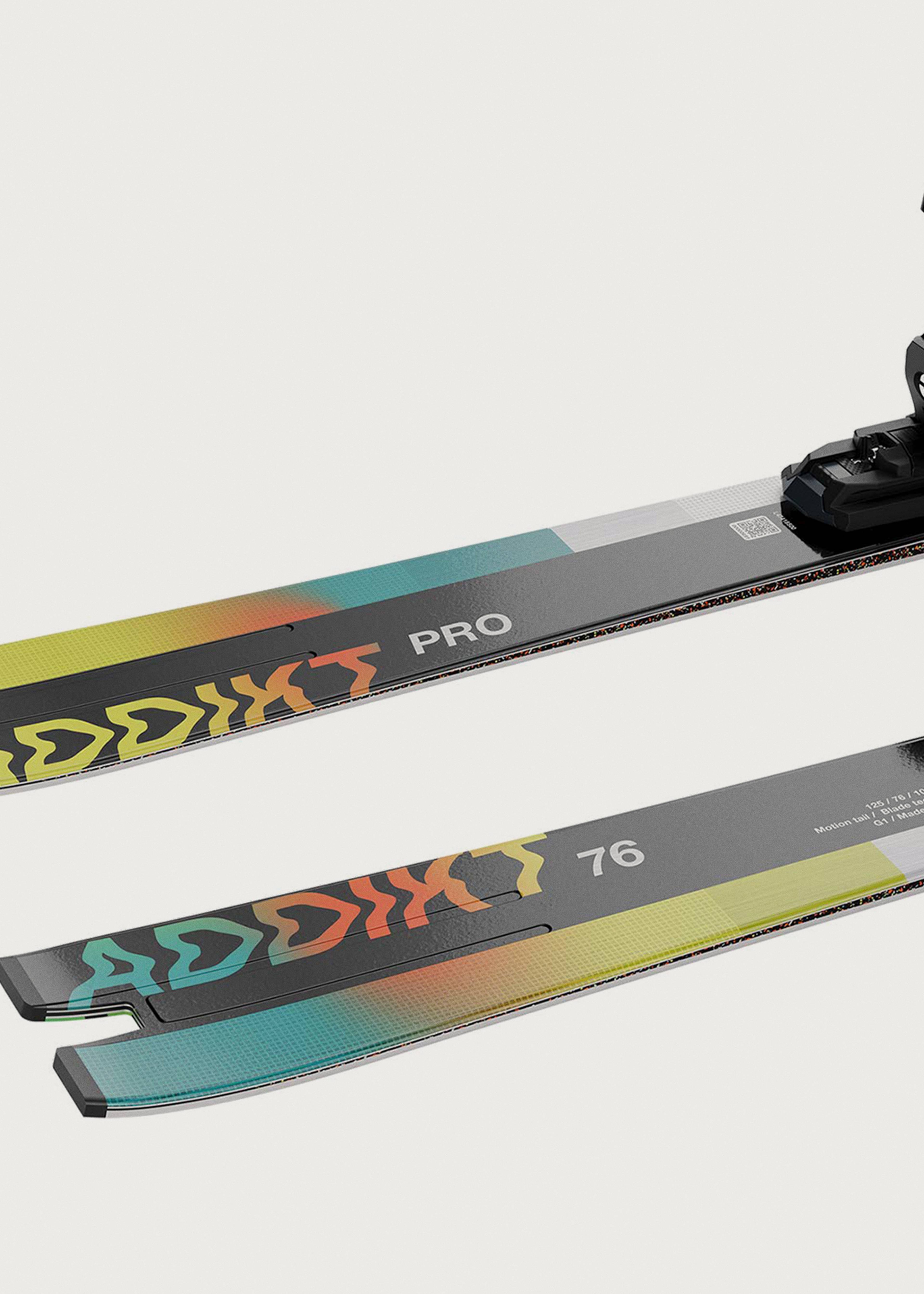 Salomon Addikt Pro 76 Skis + MI12 GW Bindings 2025