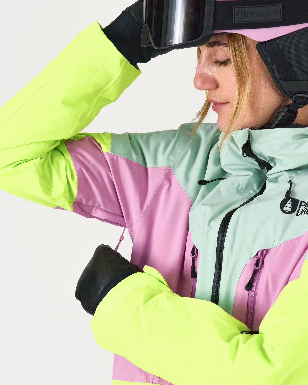 Underarm Venting Zips