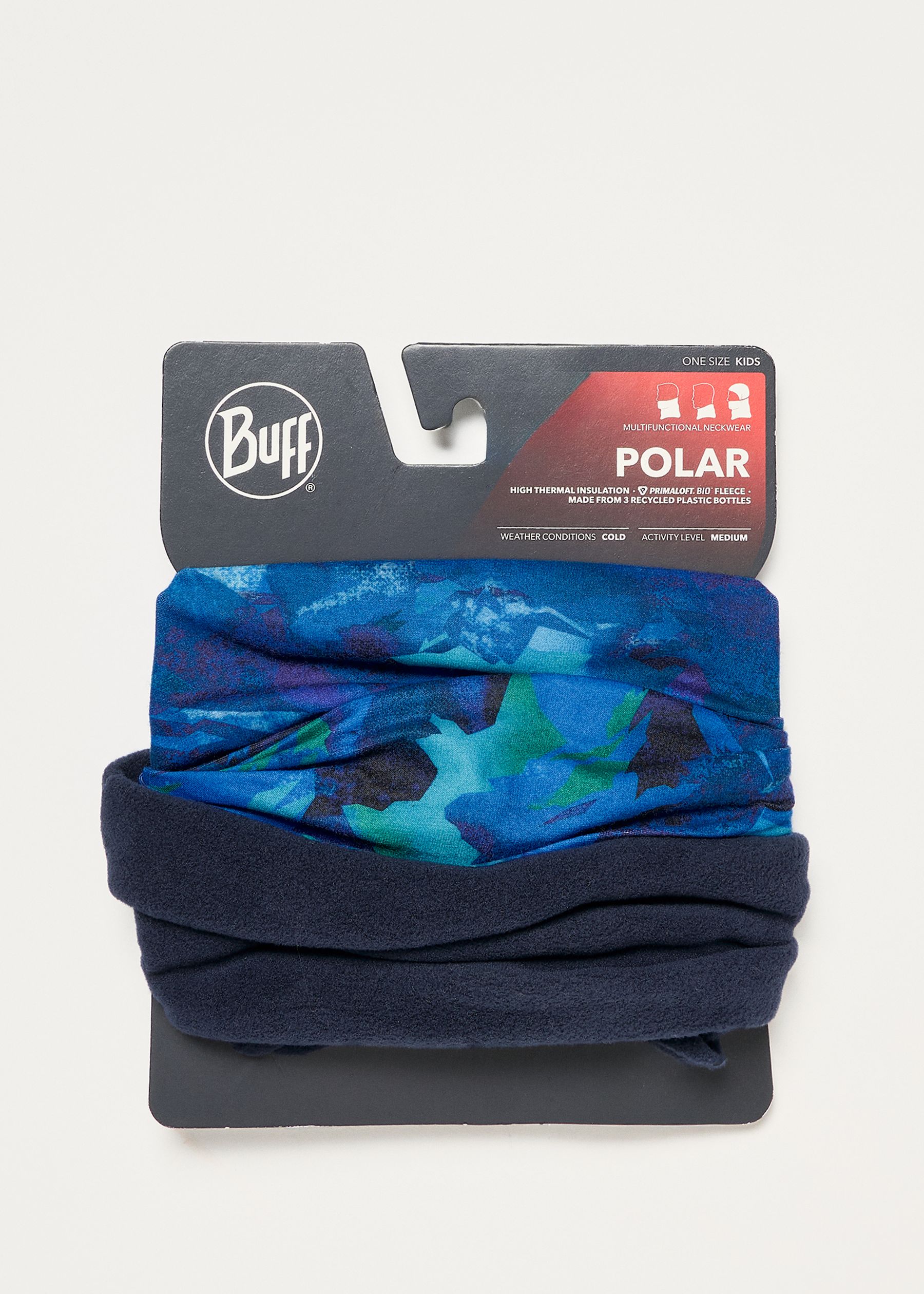 Image - 3 - Polar Kids' Neck Warmer - High Mountain/Night Blue