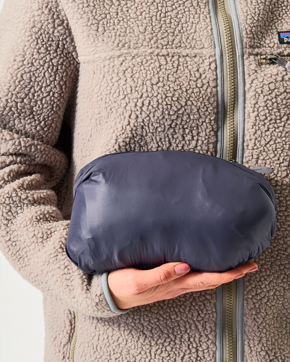  Internal zipped chest pocket 