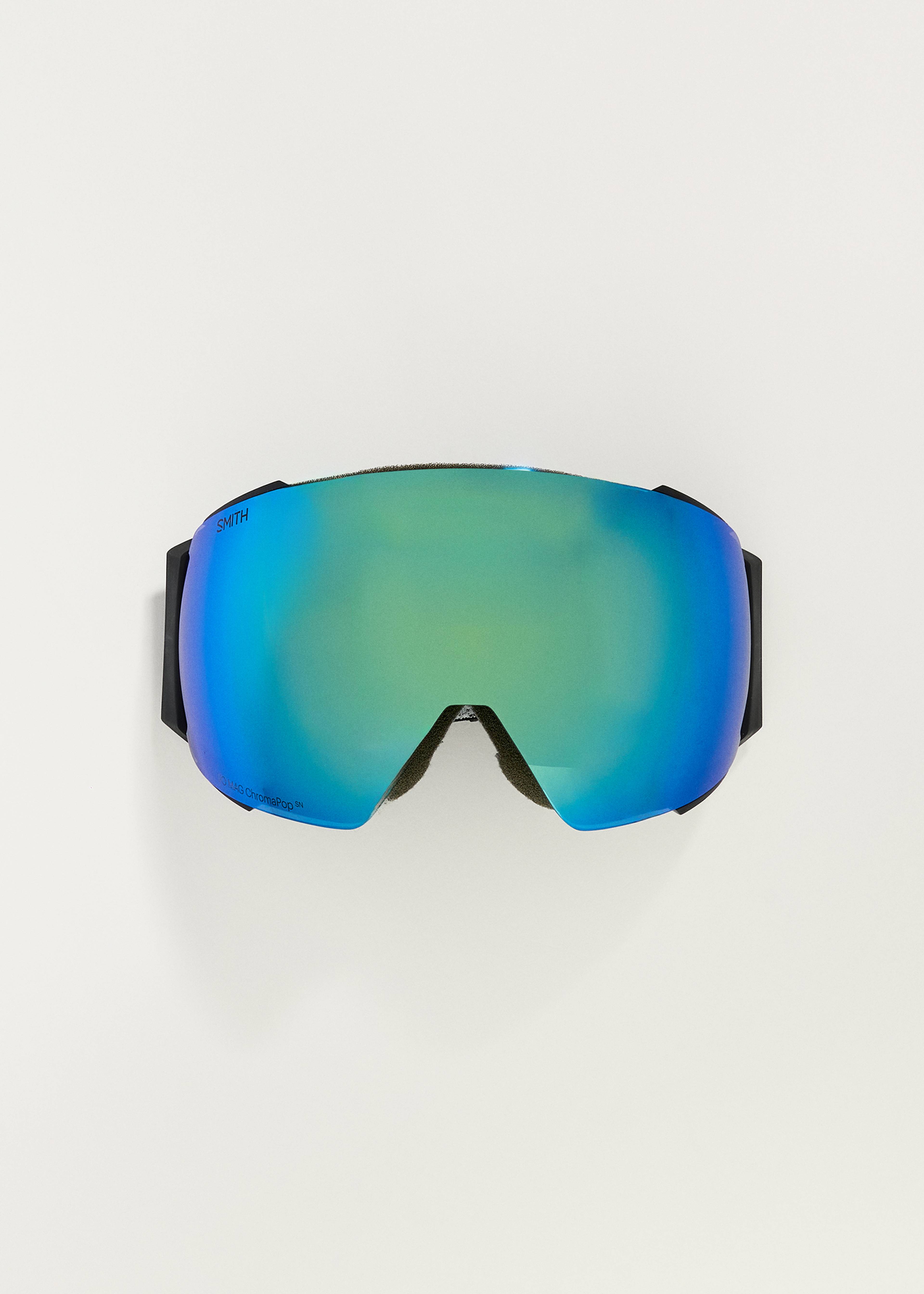Smith I/O MAG Black / ChromaPop Sun Green Mirror + ChromaPop Storm