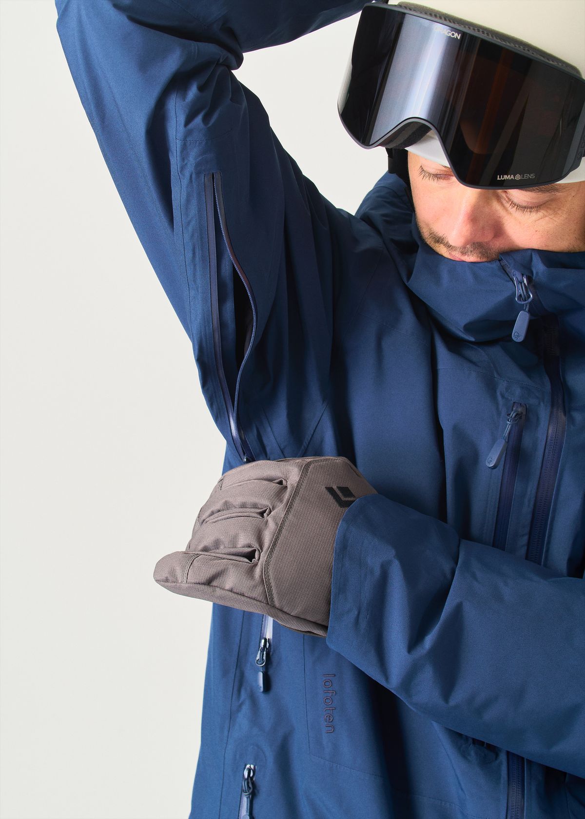 Underarm Venting Zips