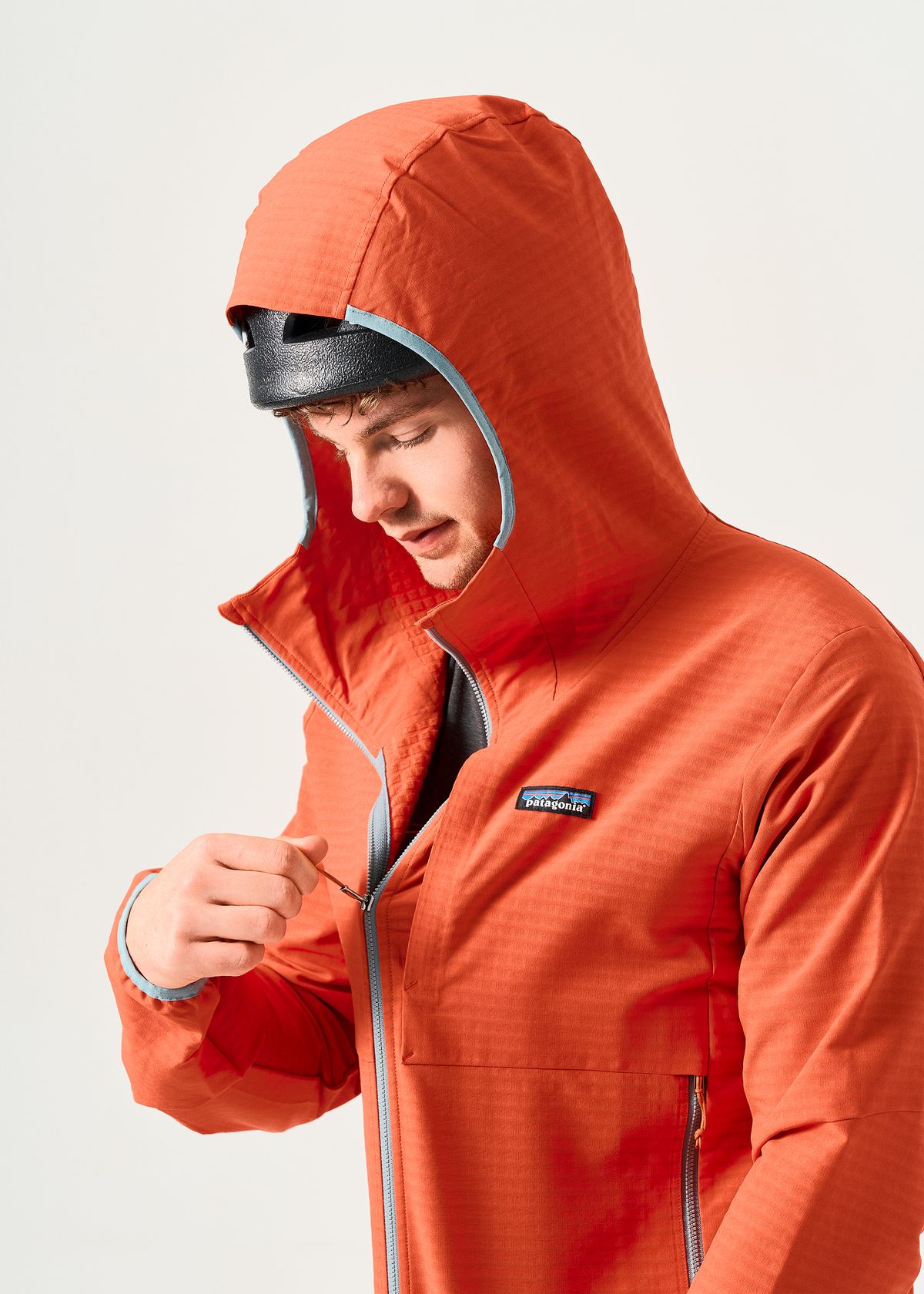 Helmet compatible hood