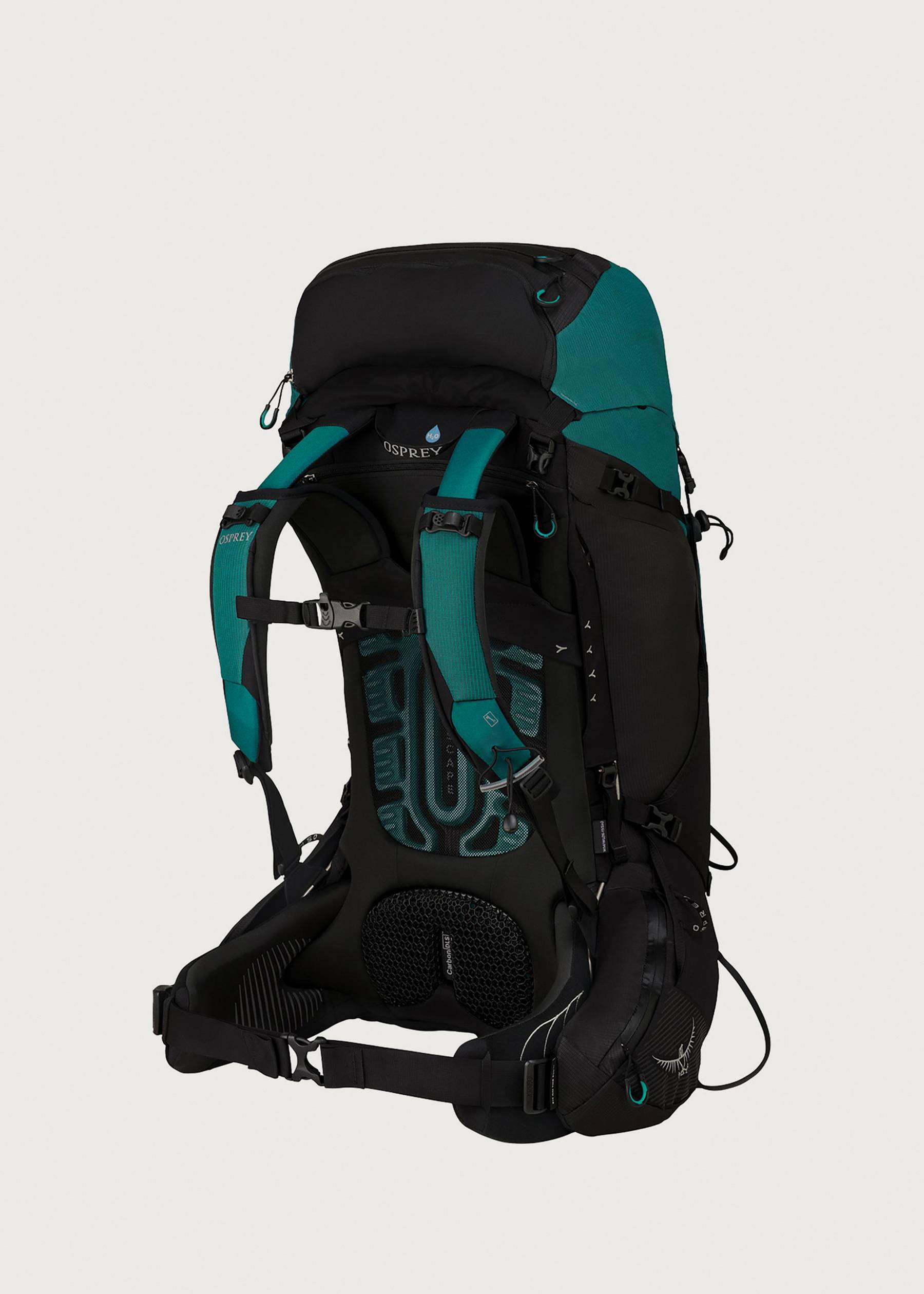 osprey backpack airscape Ozone Laptop with Ventilated AirScape Backpanel - Lightweight Travel Backpack with 16 Laptop Sleeve the backpack features multiple pockets and compartments to keep your belongings organized and easily accessible Osprey UNLTD AirScape 68 Backpack