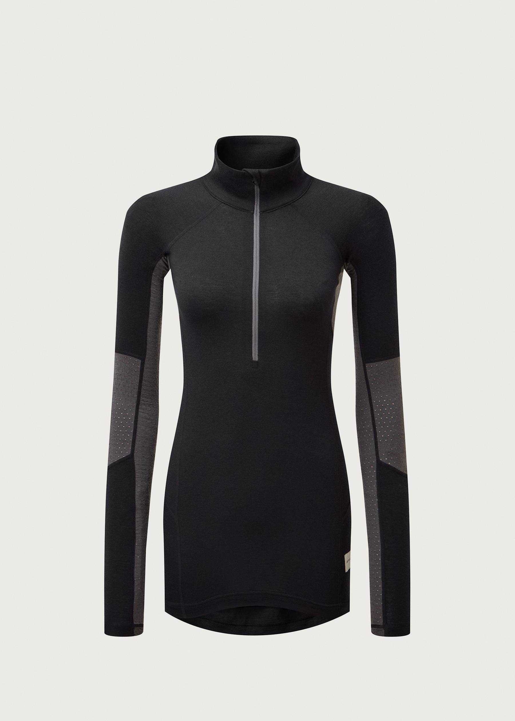 Image - 3 - Darkhorse 185 Zoned Merino Long Sleeve Zip Neck