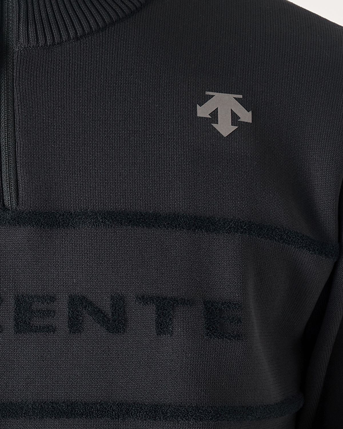 Double knit recycled polyester yarn