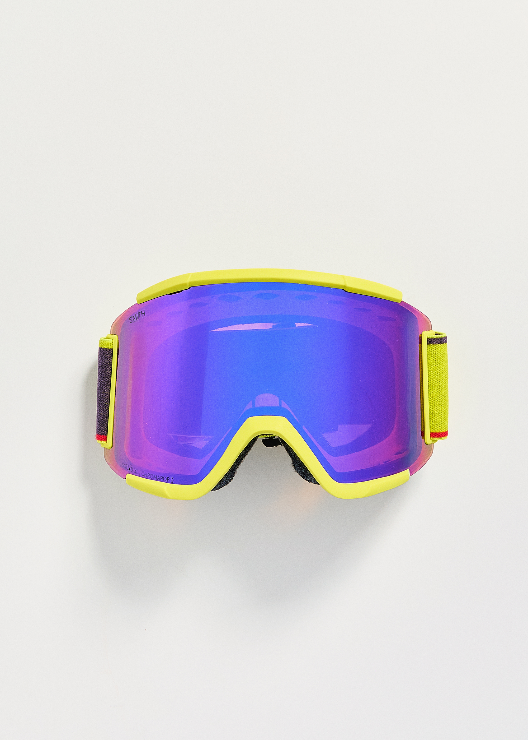 Smith Squad XL High Voltage / ChromaPop Everyday Violet Mirror Goggles