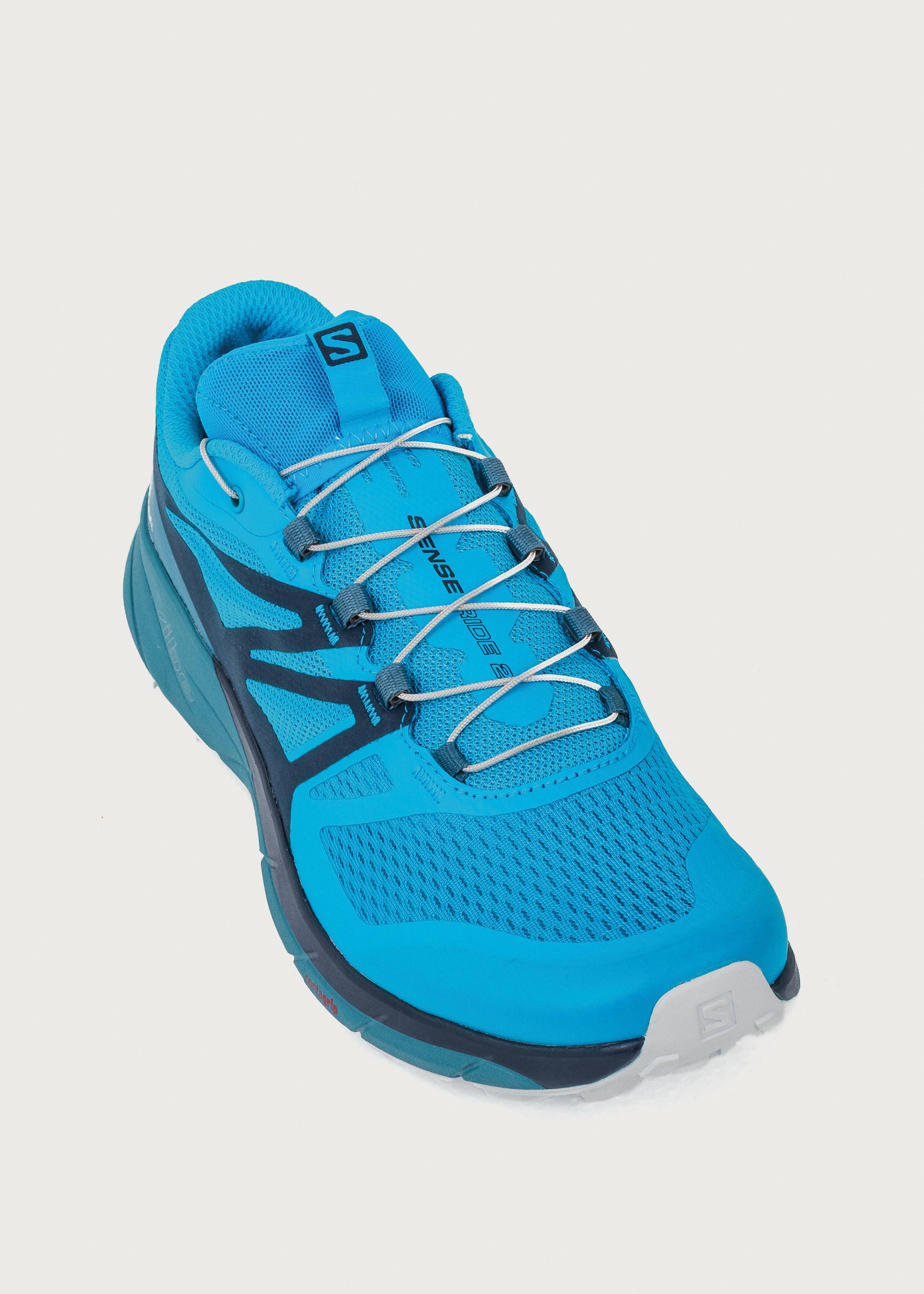 Salomon Sense Ride 2 Mens Blue Trail Running Shoes 406738 Size 12 Salomon Sense Ride 2 Trail Running Shoes main image 4