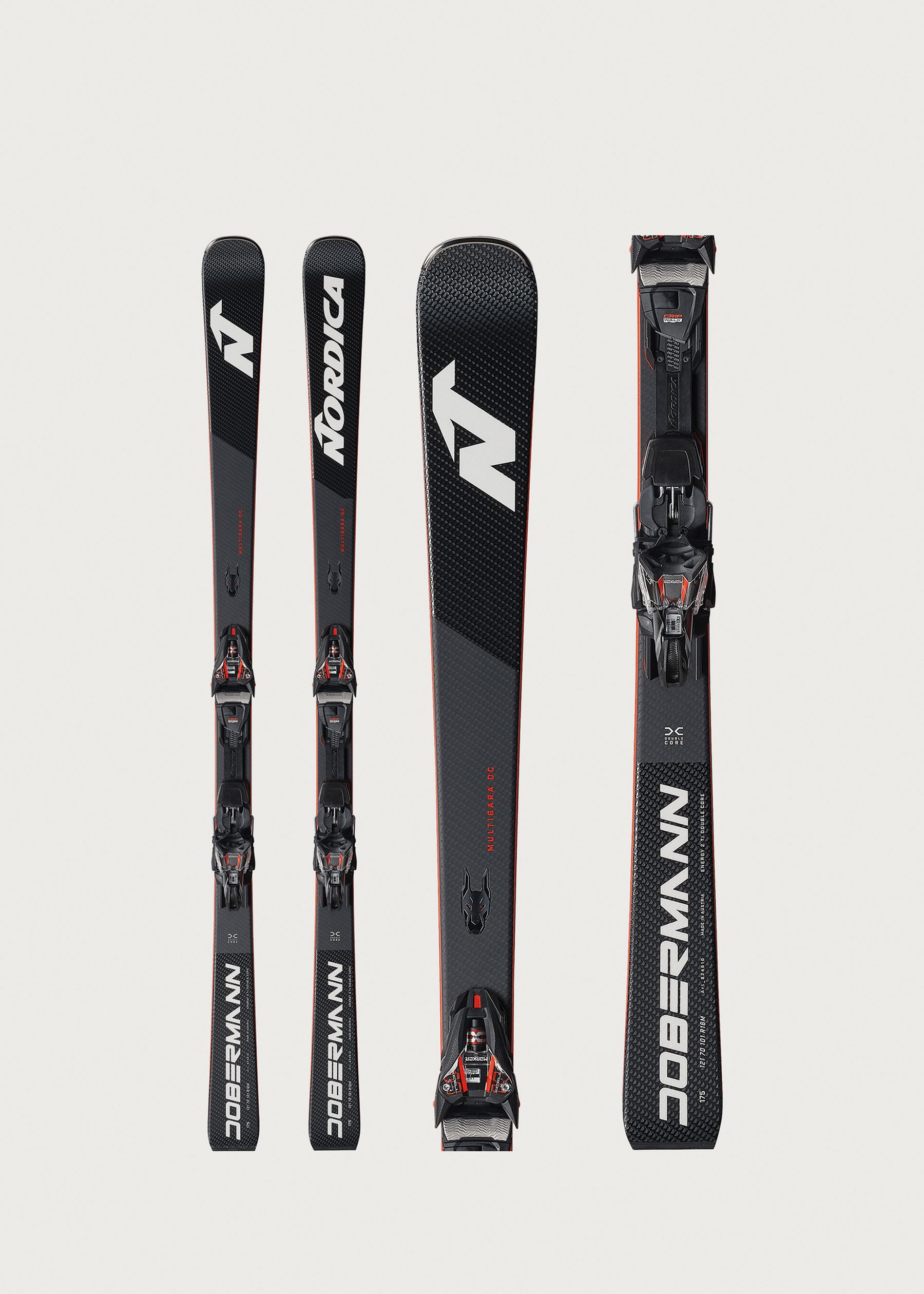 Nordica Dobermann Multigarra DC Skis + Xcell 14 FDT Bindings