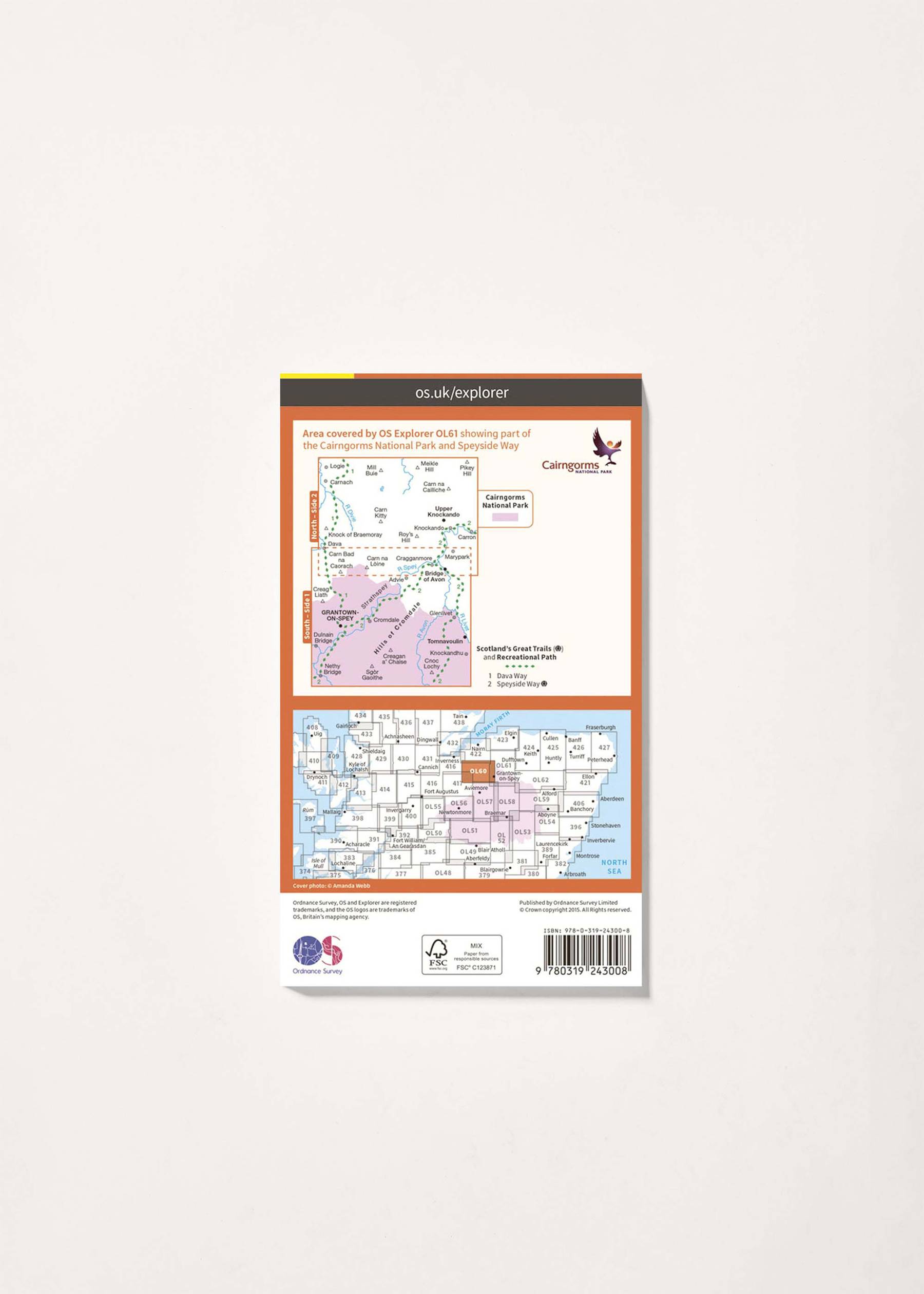 Image - 2 - Grantown-on-Spey & Hills of Cromdale - OS Explorer OL61 Map